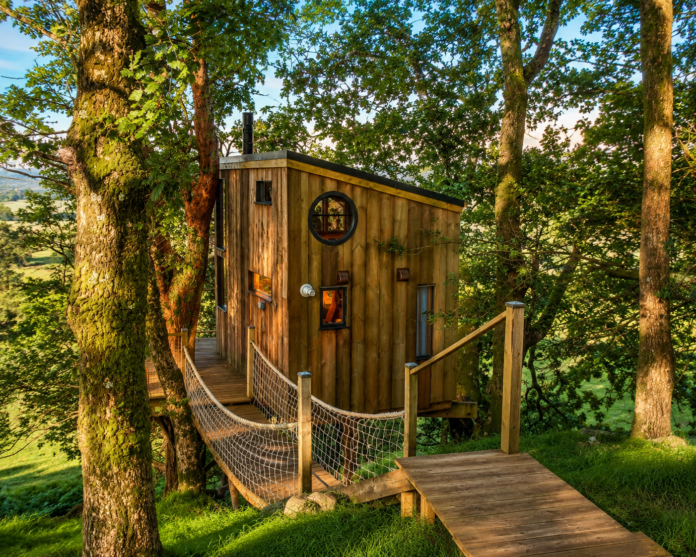 The Bird Box Donegal Tree House Cathy & Juno Top Cosy Cabins and Tiny Houses for Nature Lovers