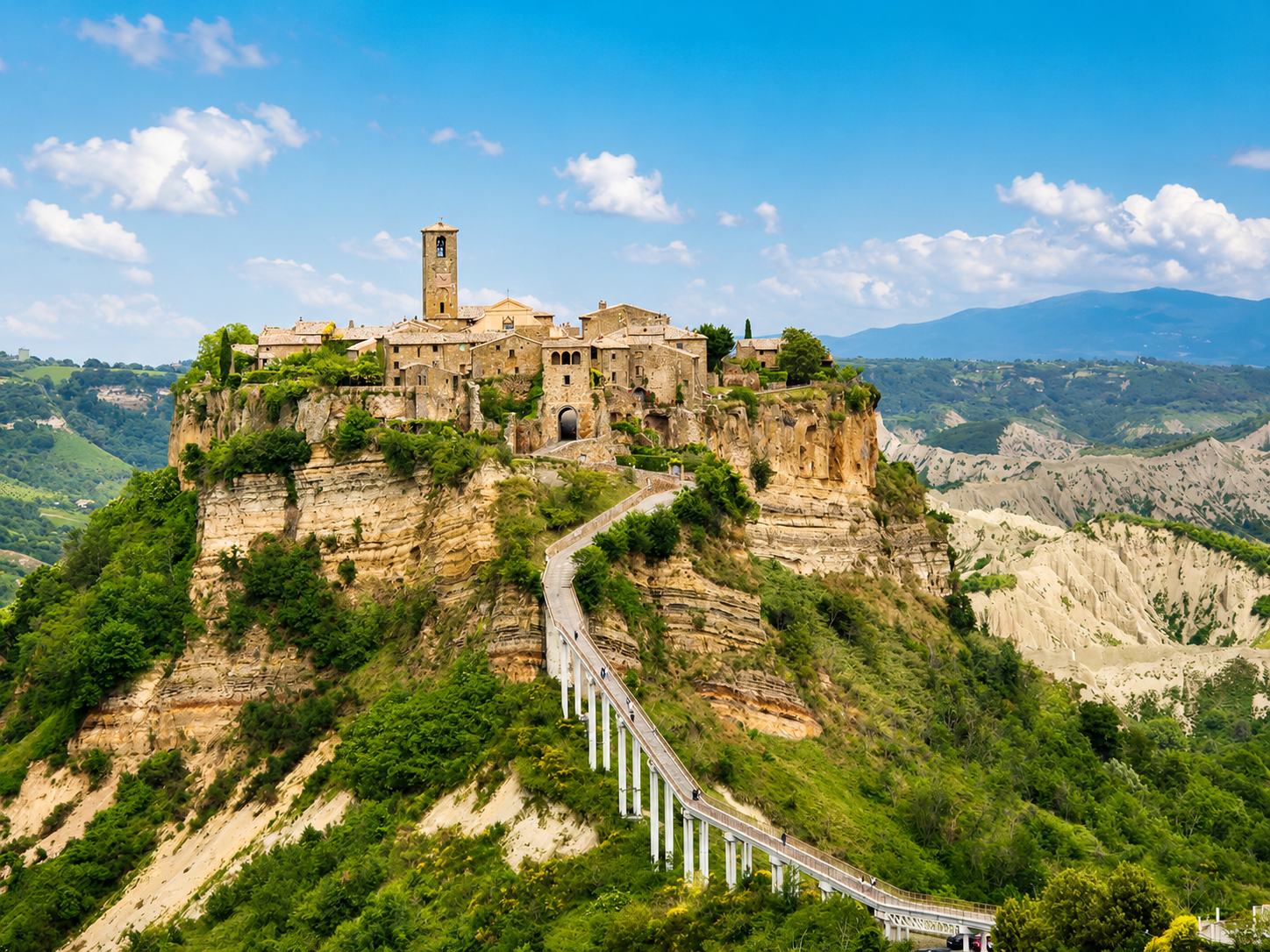 Civita di Bagnoregio The Dying City Cathy and Juno Hiking Italy