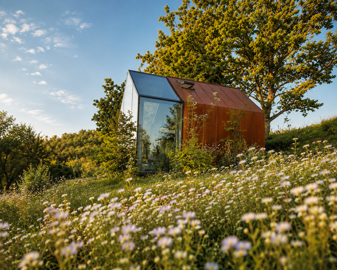 Glass House Ziedlejas  Cathy & Juno Top Cosy Cabins and Tiny Houses for Nature Lovers