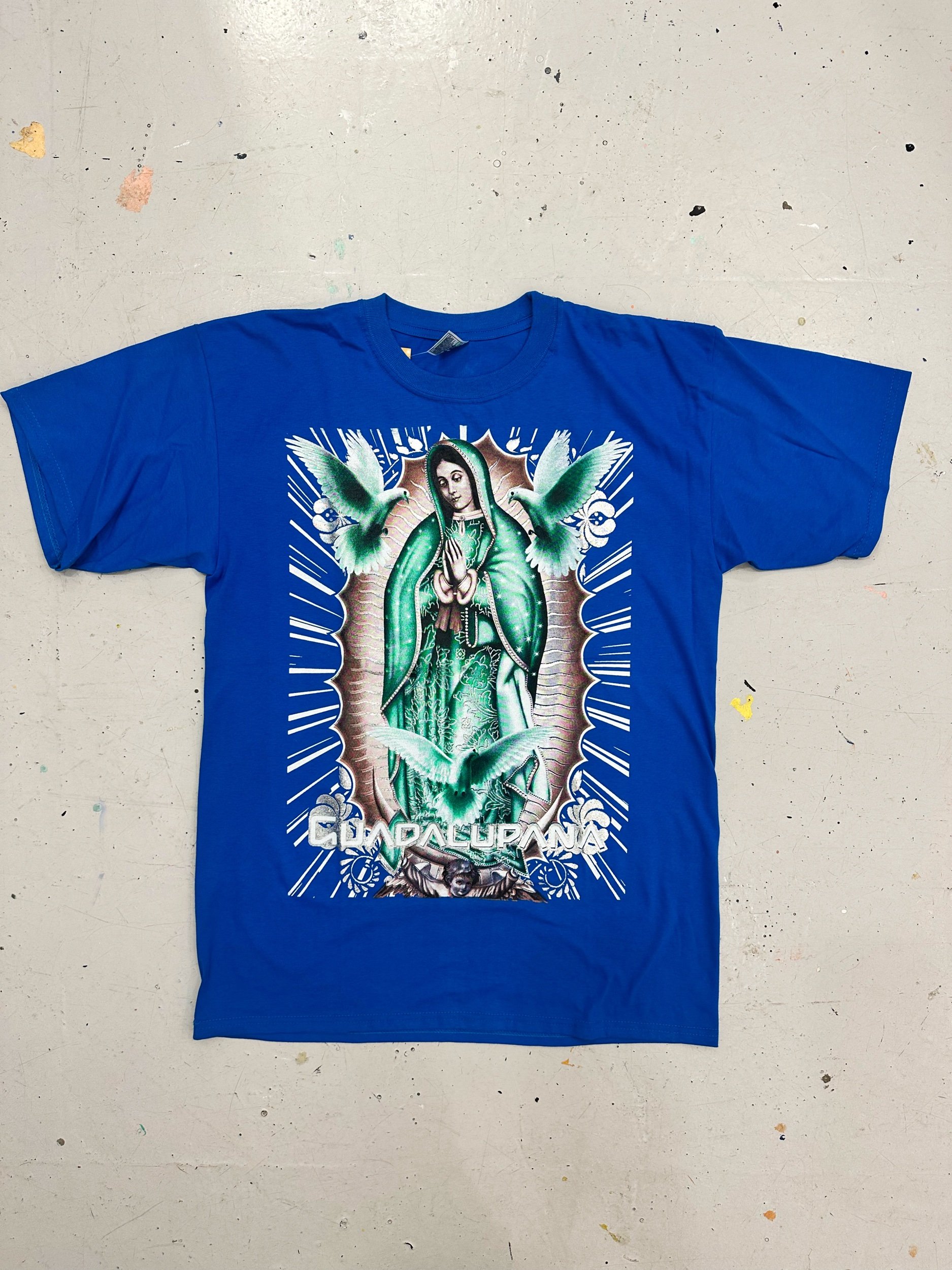 CAMISETA GUADALUPE AZUL
