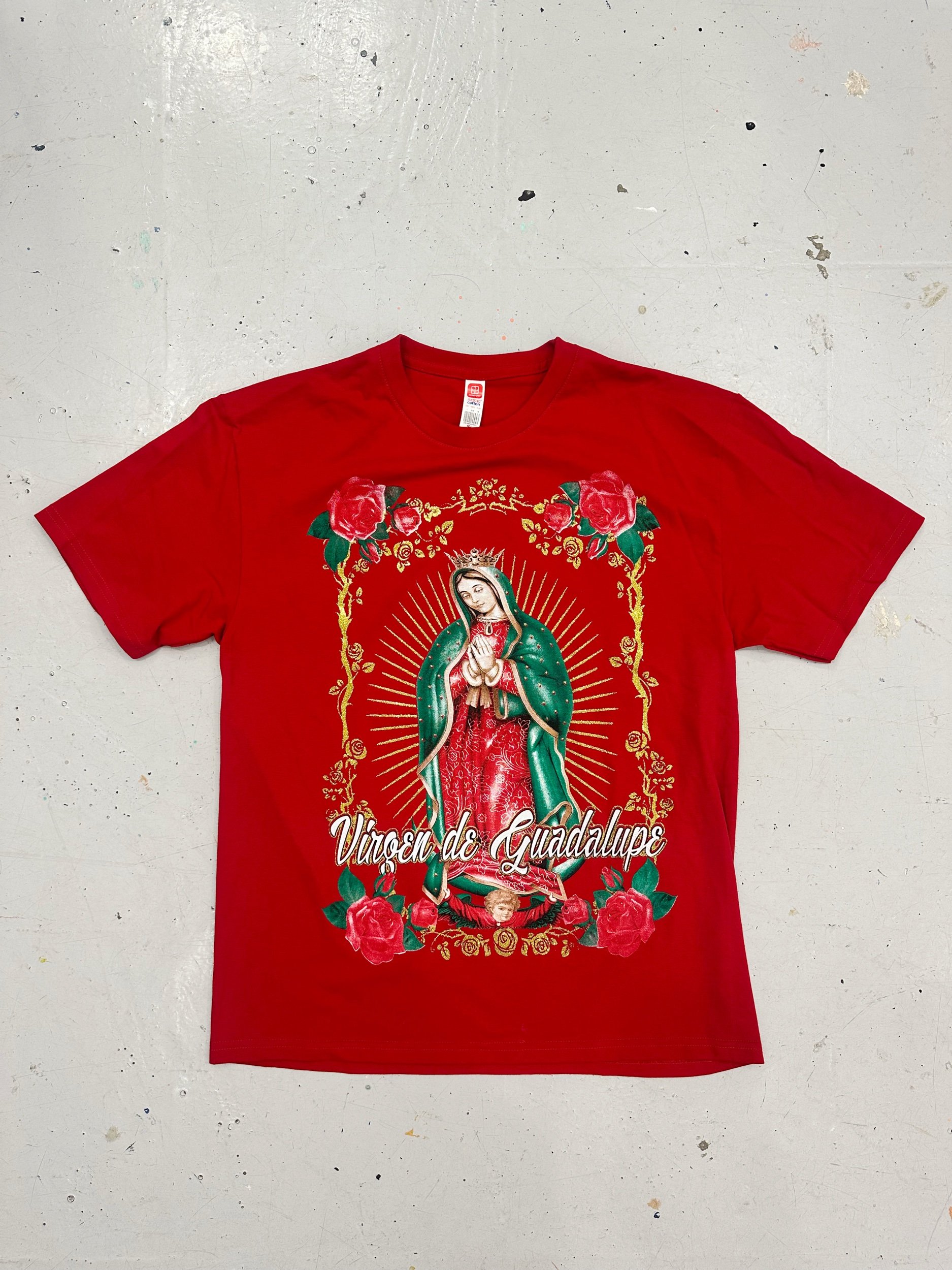 CAMISETA GUADALUPE ROJA
