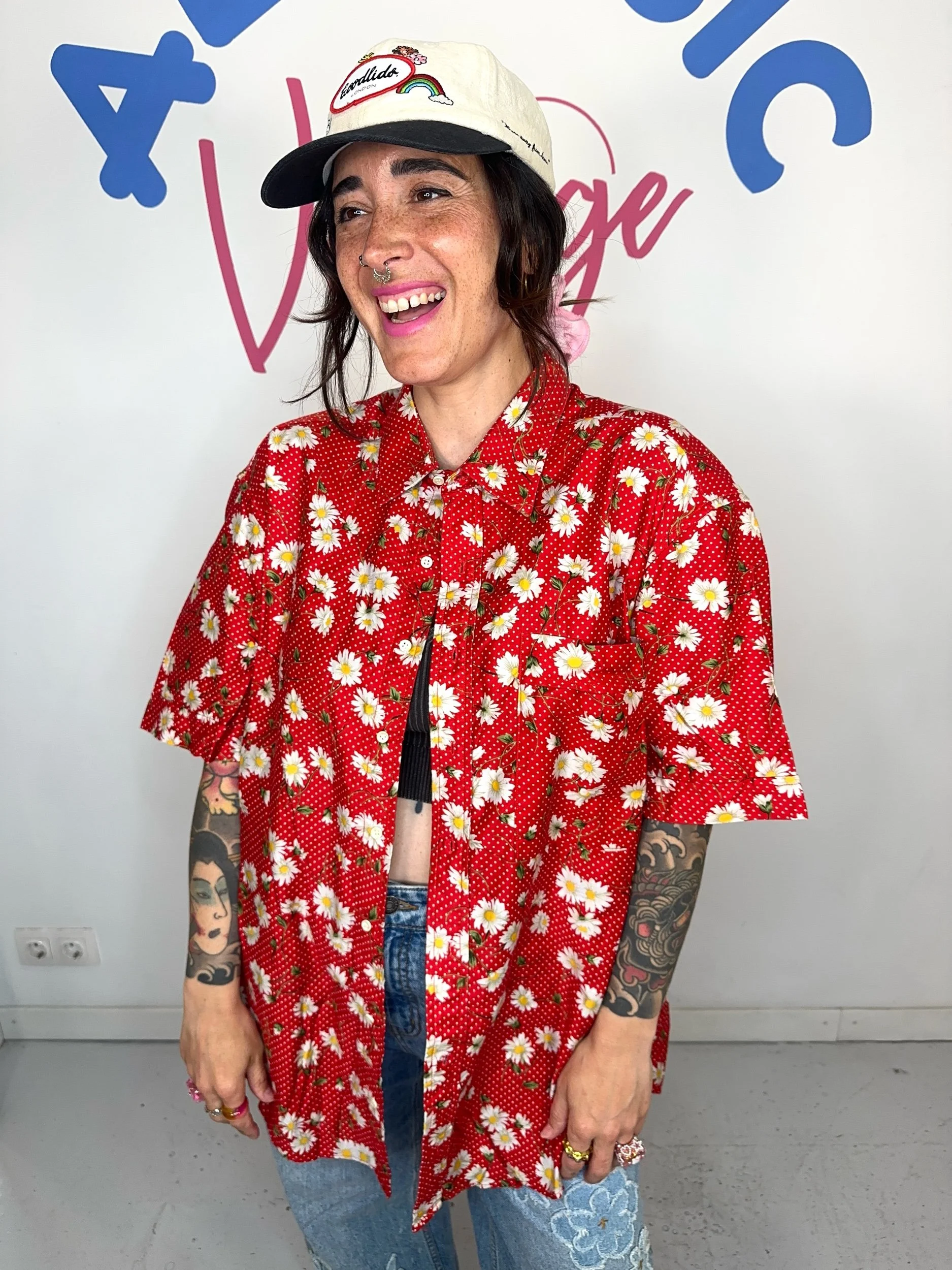 CAMISA VINTAGE MARGARITAS