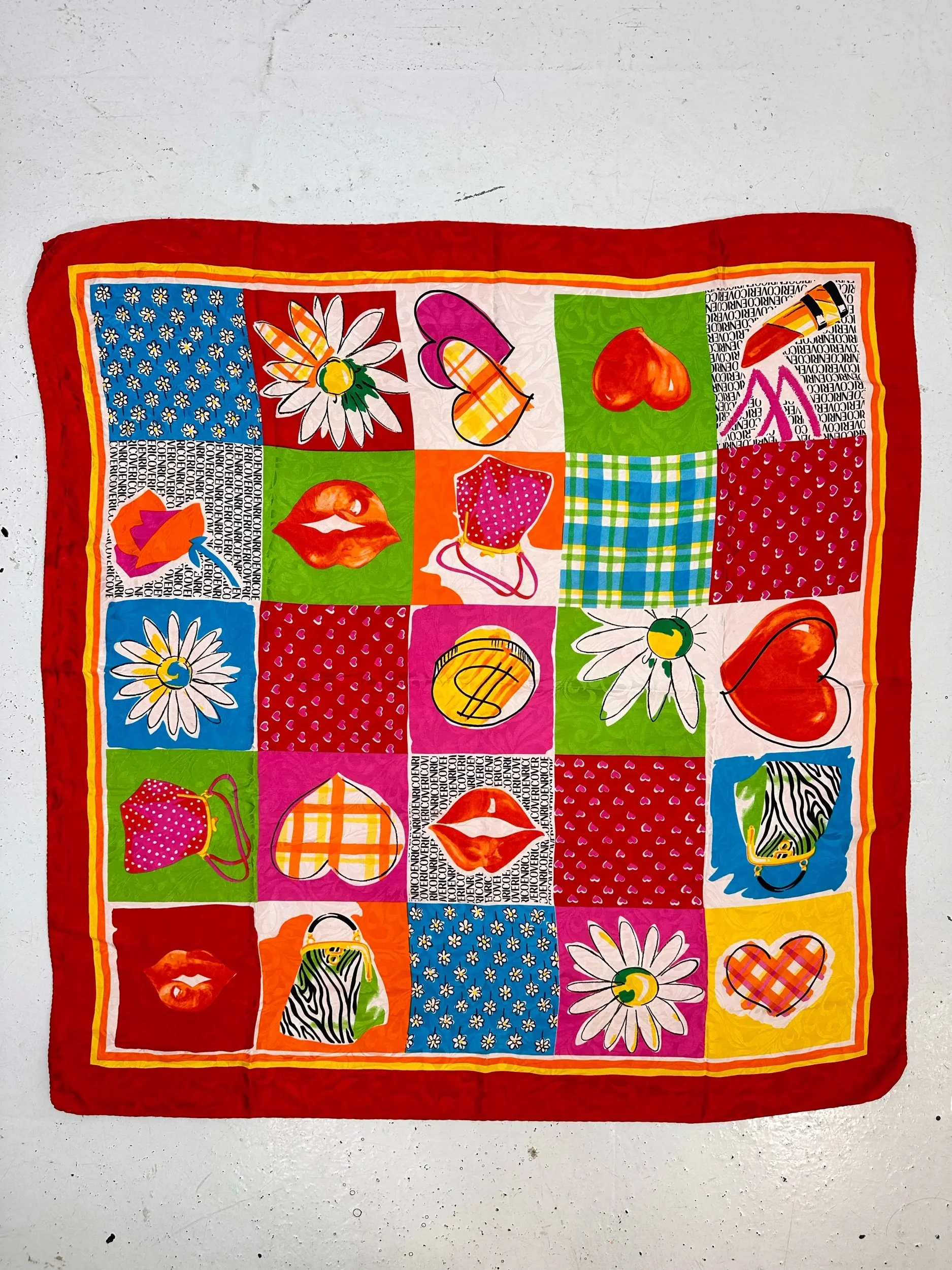 PAÑUELO VINTAGE SEDA