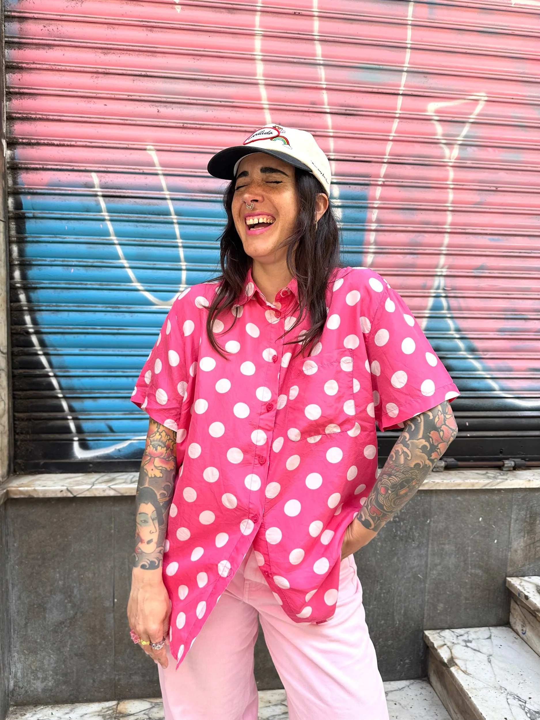 CAMISA VINTAGE LUNARES