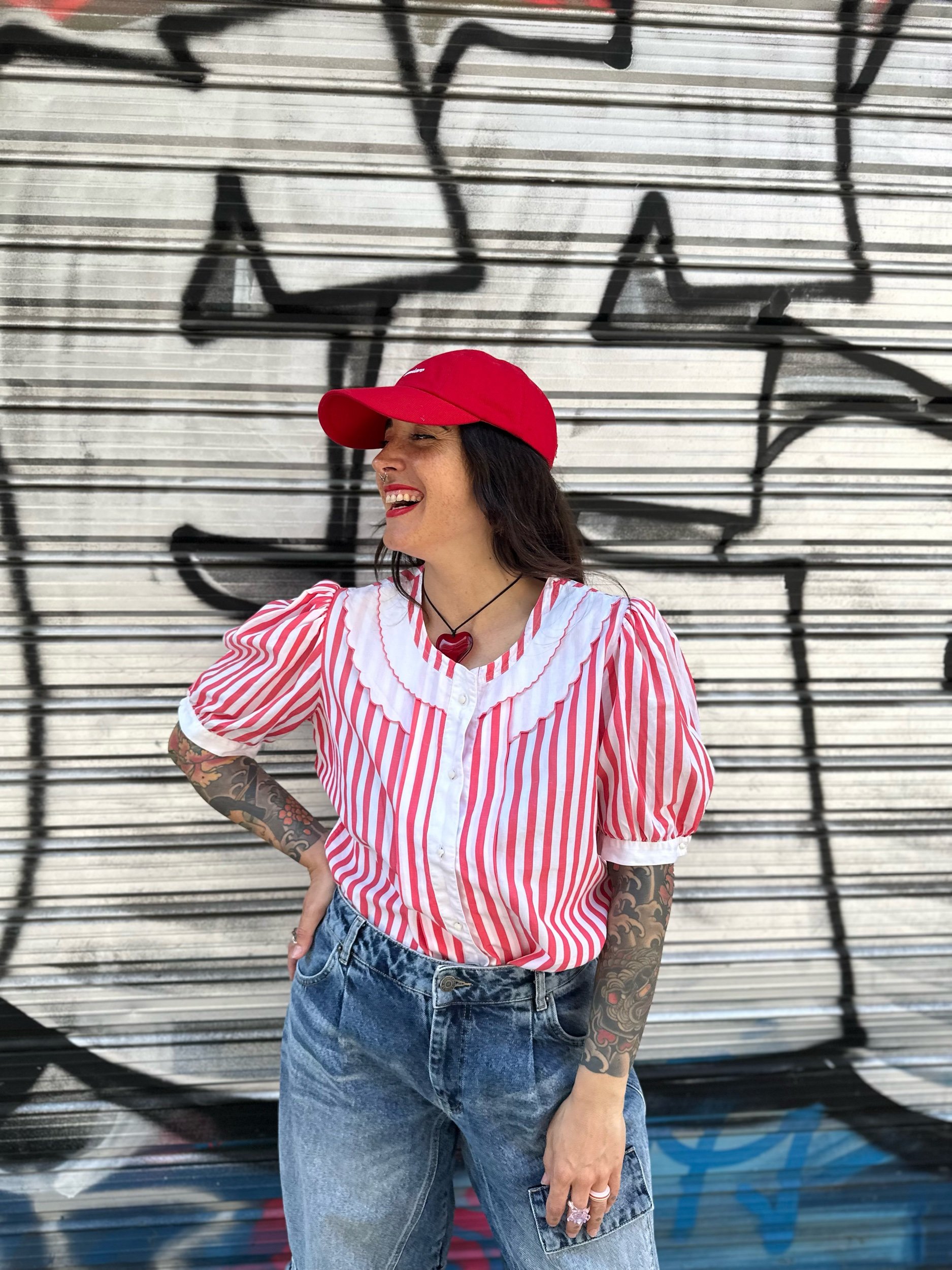CAMISA VINTAGE RAYAS