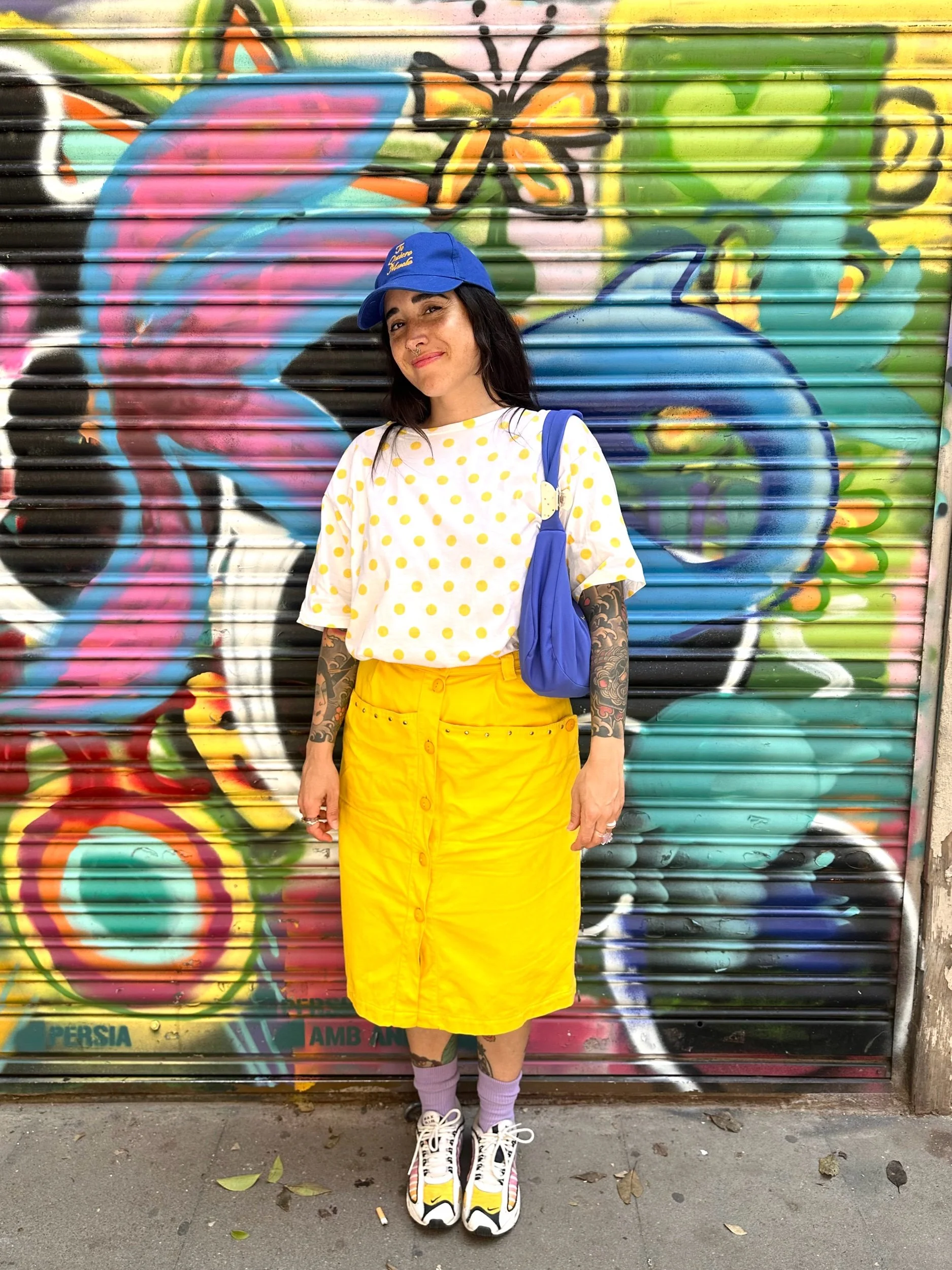CAMISETA VINTAGE LUNARES
