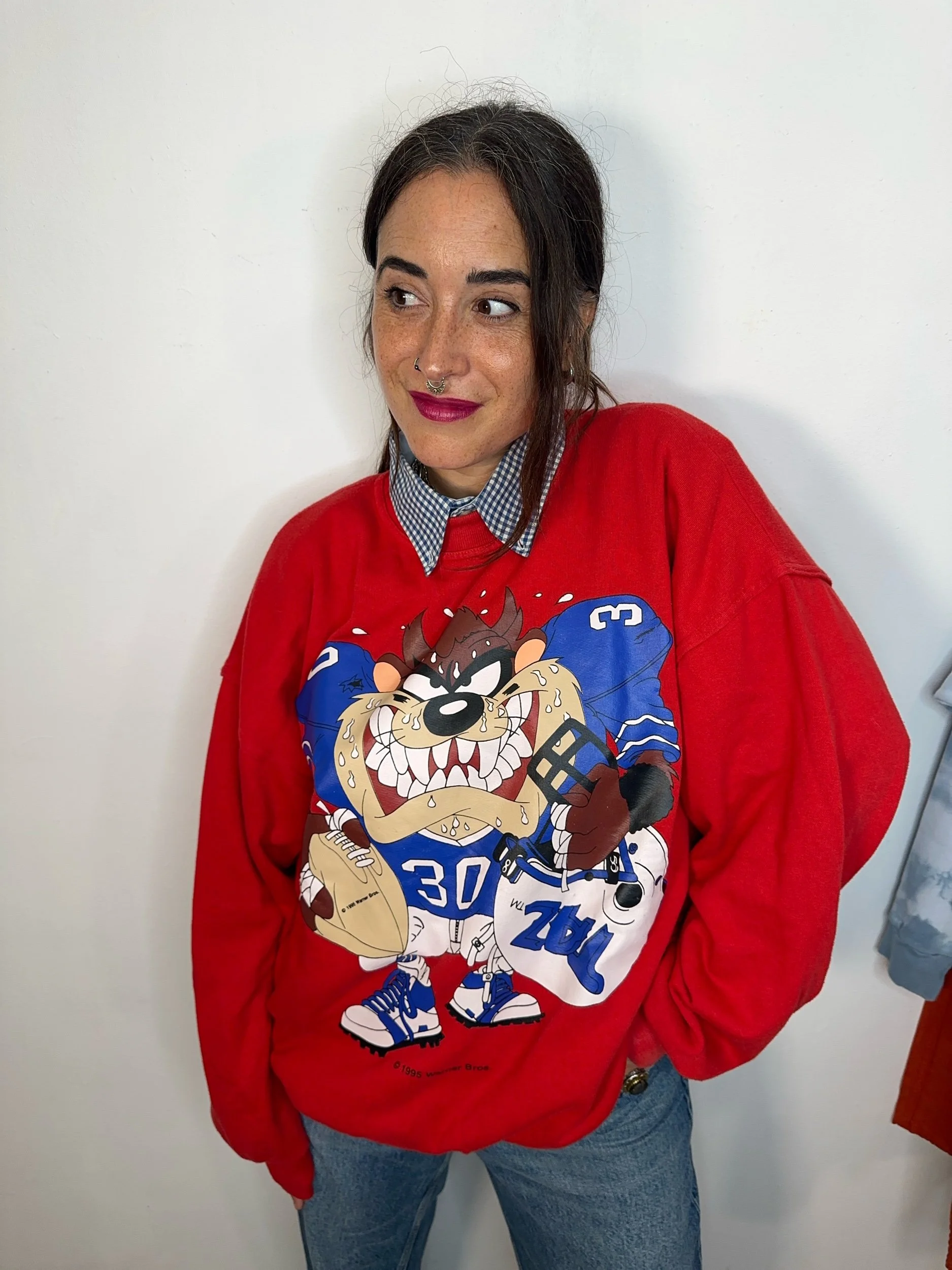 SUDADERA TAZMANIA 90S