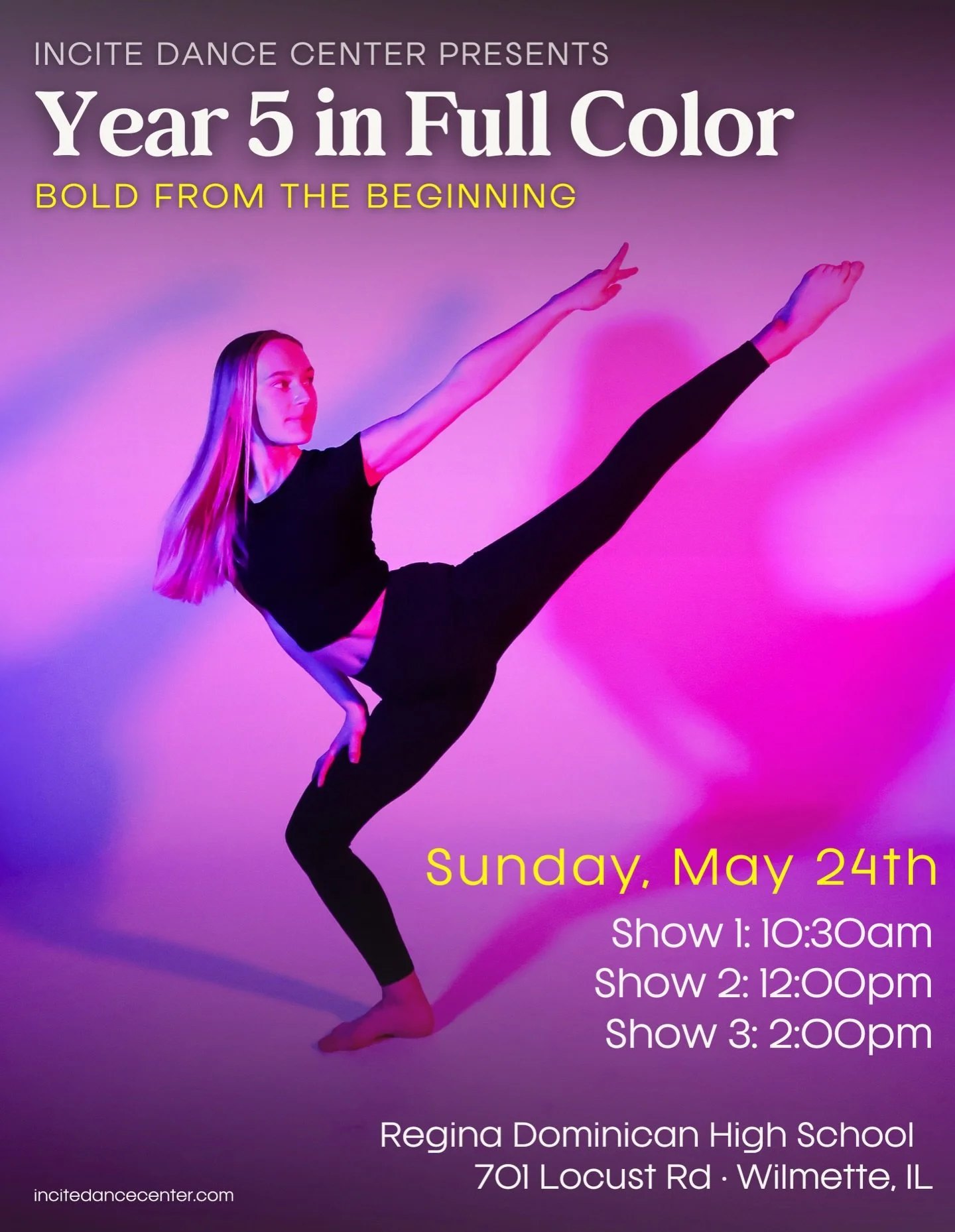 BOLD FROM THE BEGINNING 💛
Recital info has been sent (check your emails). Mark your calendars- this it TRULY the best one yet. ✨

📸 @madelinemedia__