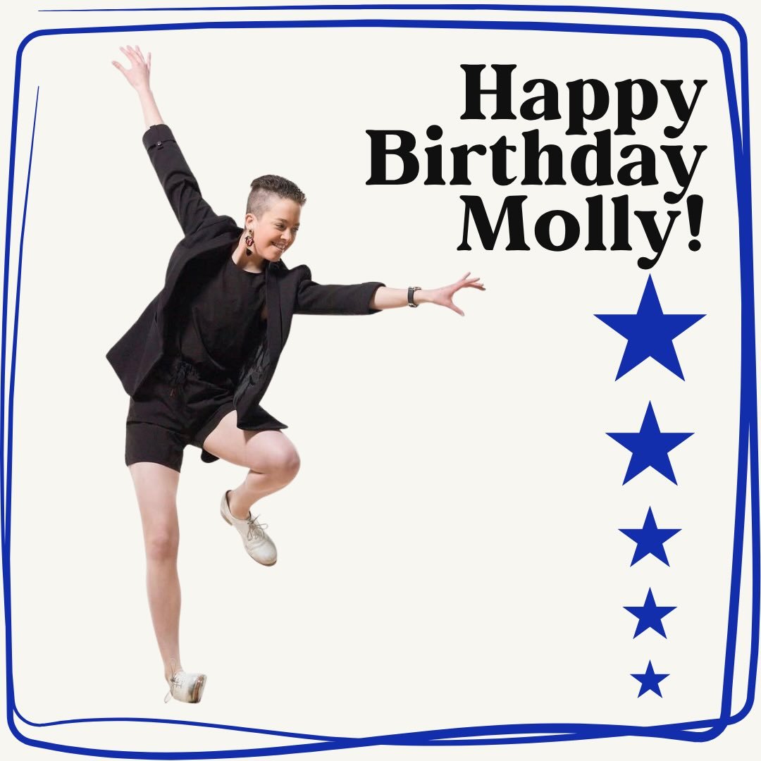 Happy birthday to the incredibly talented Molly! Molly is such a phenomenal dancer and person and we are so lucky to have them as a part of our team! 🎂🥳 Be sure to send them your best wishes today 💌