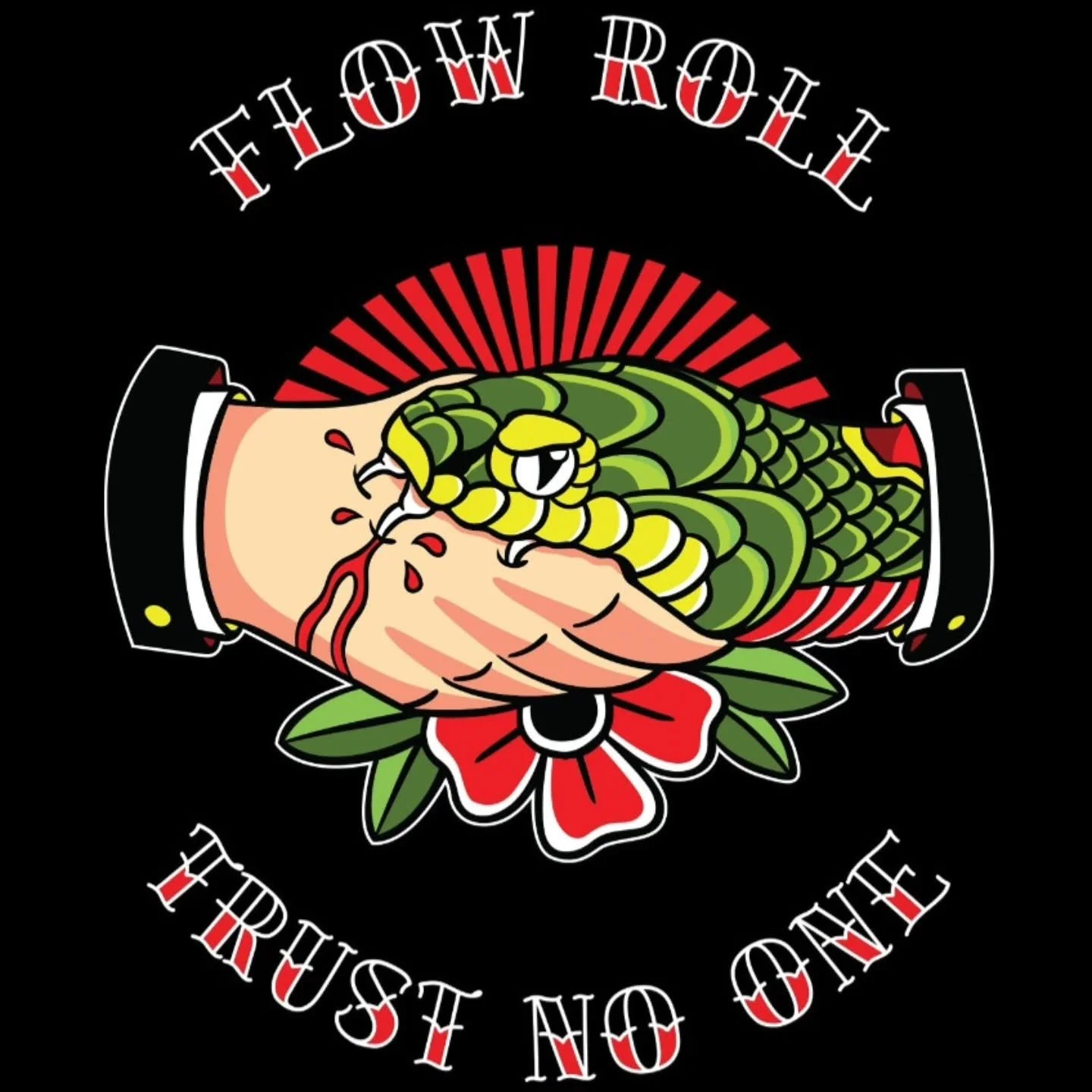 Flow Roll Trust No One ๐
There's always one ๐
@5050lockers ๐
#apparel 
#bjj
#jiujitsu 
#grappling