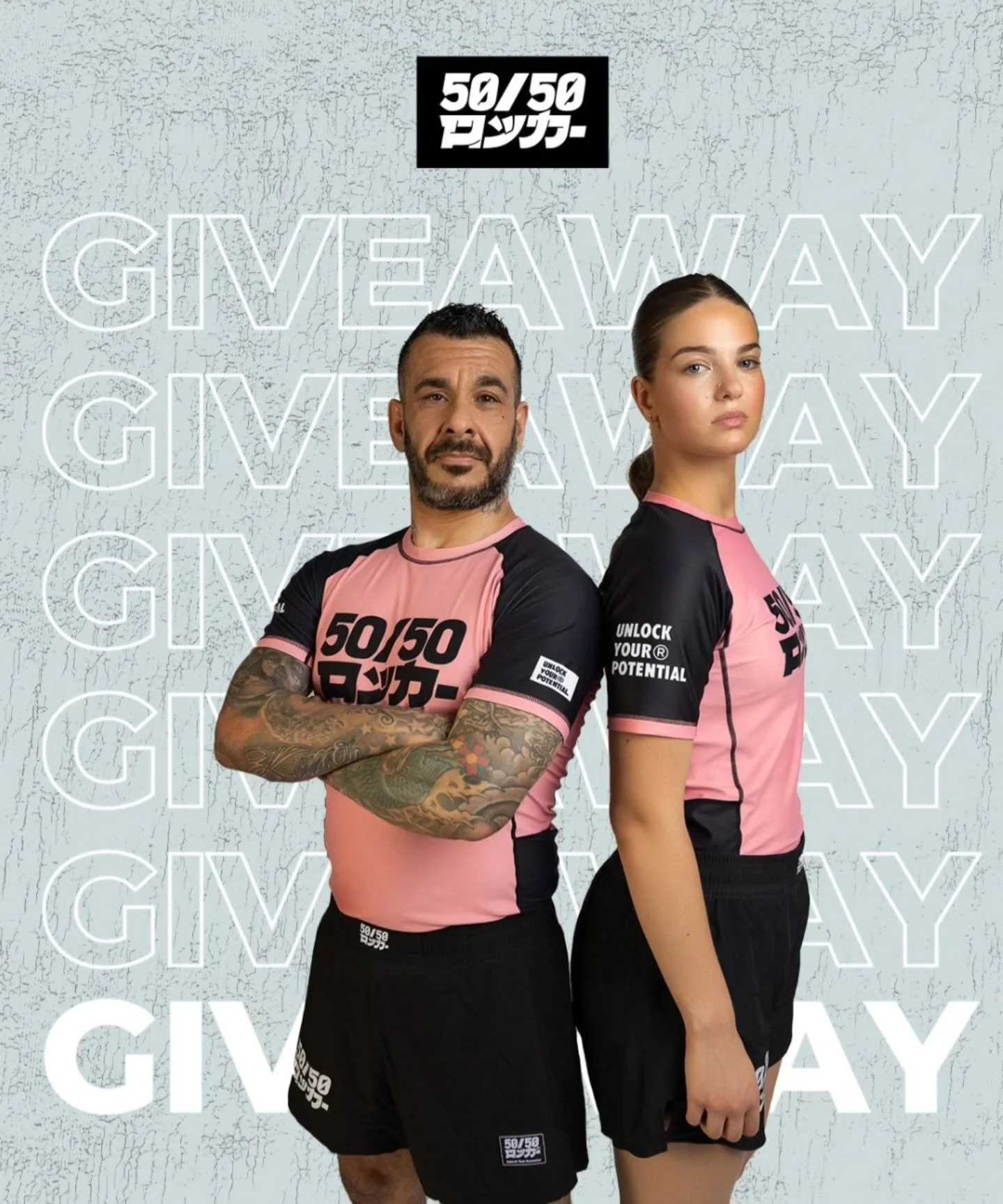 ๐จCompetition time again, all you have to do to enter is > like > share and comment.
The winner will be announced on 
Thursday 25th September 
@5050lockers ๐
ใใชใใฎๅฏ่ฝๆงใ่งฃใๆพใค
#japan
#apparel 
#competition 
#bjj
#jiuitsu 
#bjjfamily 
#jiujitsugirls