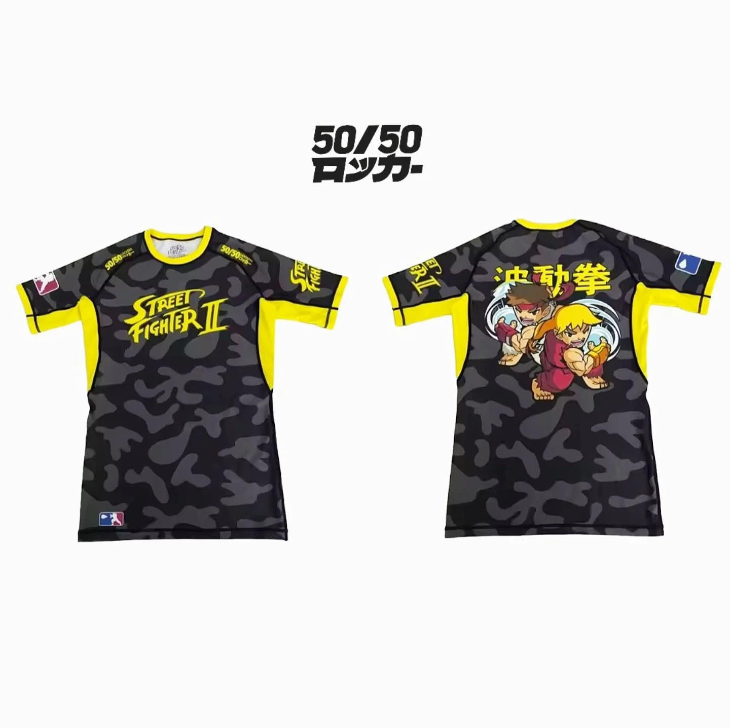 ๐จStreet Fighter 2 camo edition rashguard this will be available from November 25th, we will be doing adults & kids sizes ๐ to!!!
@5050lockers ๐ Unlock Your Potential 
#streetfighter 
#streetfighter2 
#apparel 
#bjj
#rashguards 
#jiujitsu 
#505