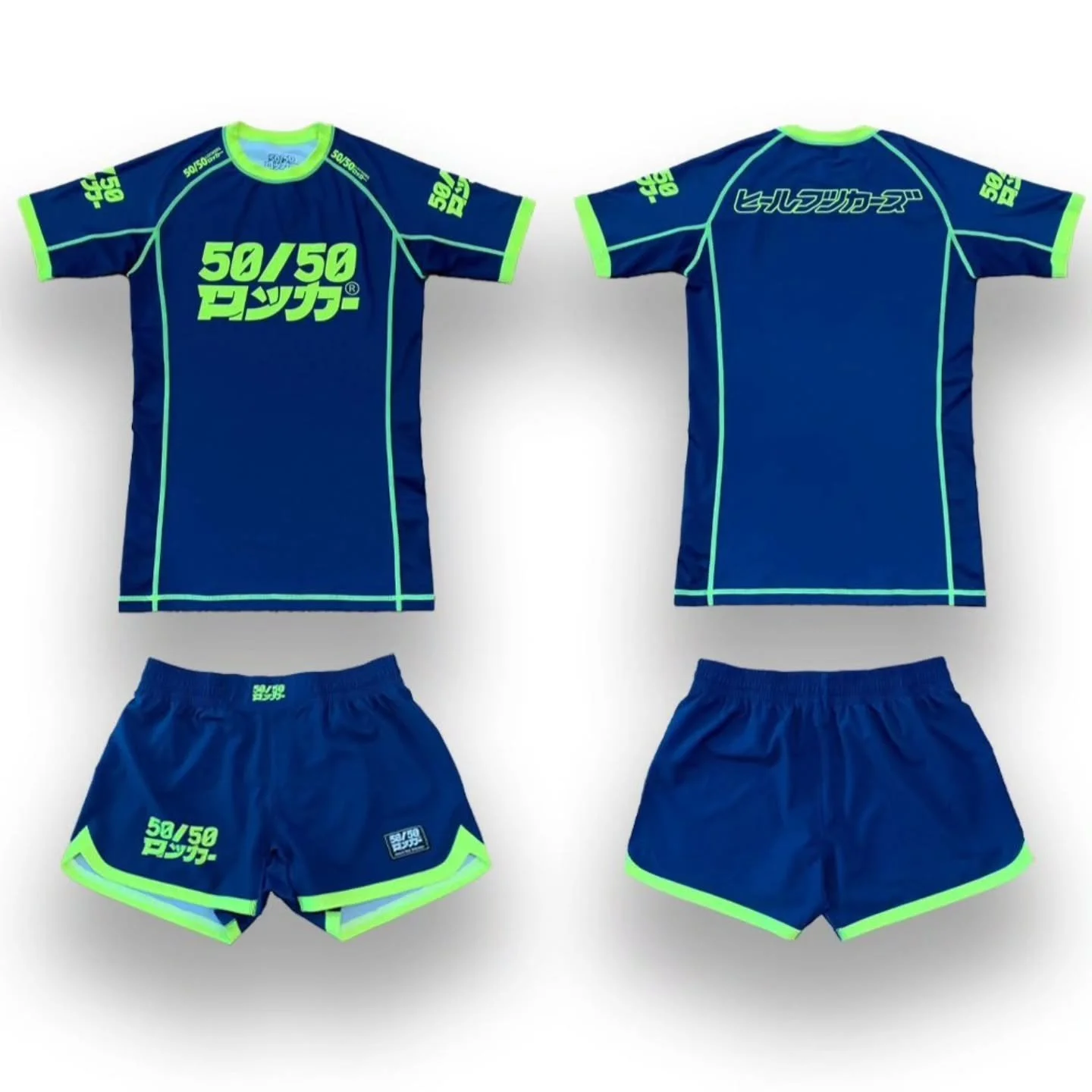 🚨Sale venom set &pound;19.99 rashguard + shorts &pound;19.99 👀 
Shop 50 @5050lockers 👿
#apparel
#bjjfamily 
#5050lockers