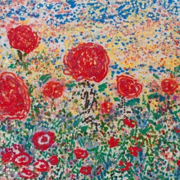   Vicente Grondona    Acuarela de los canteros 1 , 2025  Photo by Paz Elduayen  Cortesía de Xippas 