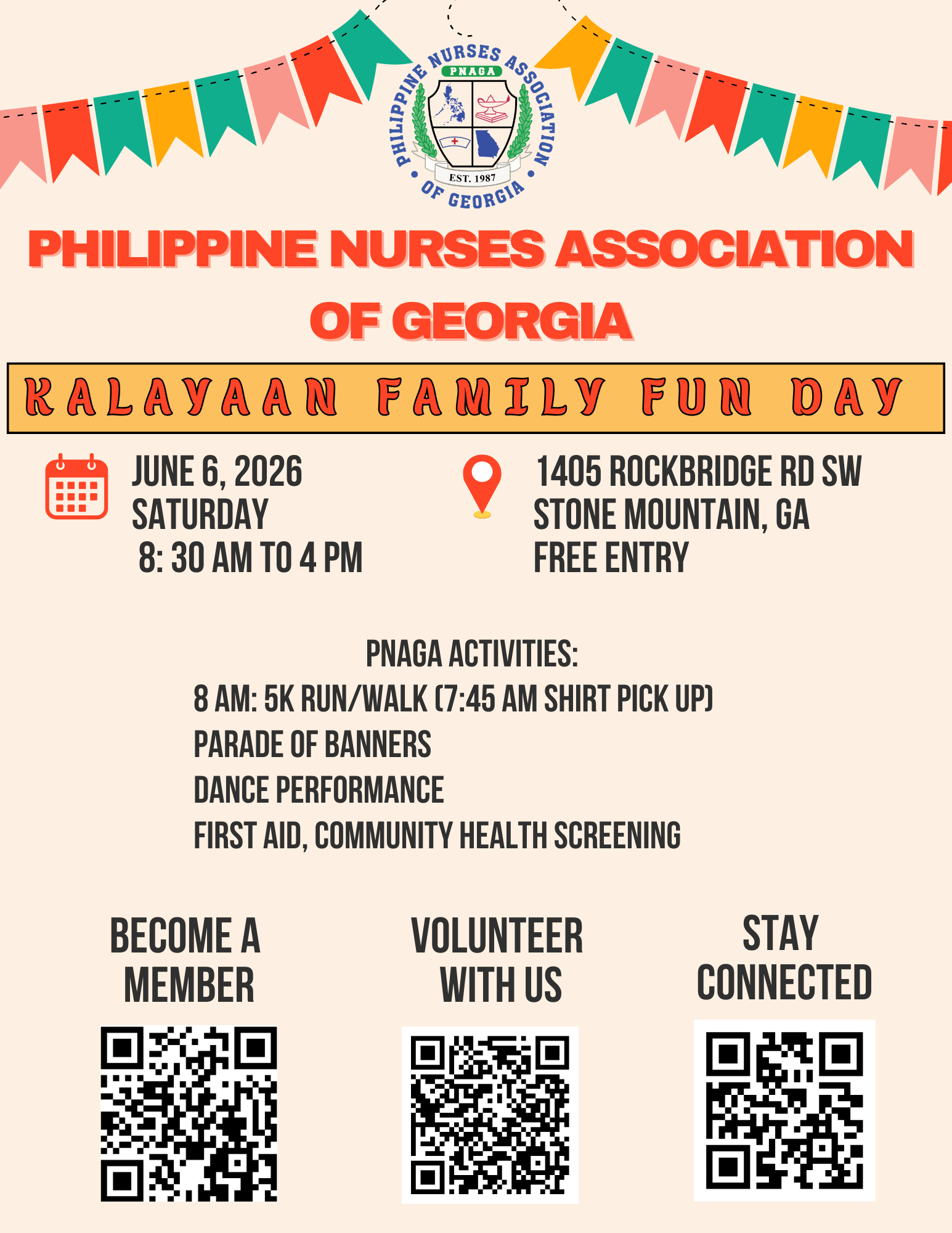 PNAGA Gears Up for Kalayaan Family Fun Day