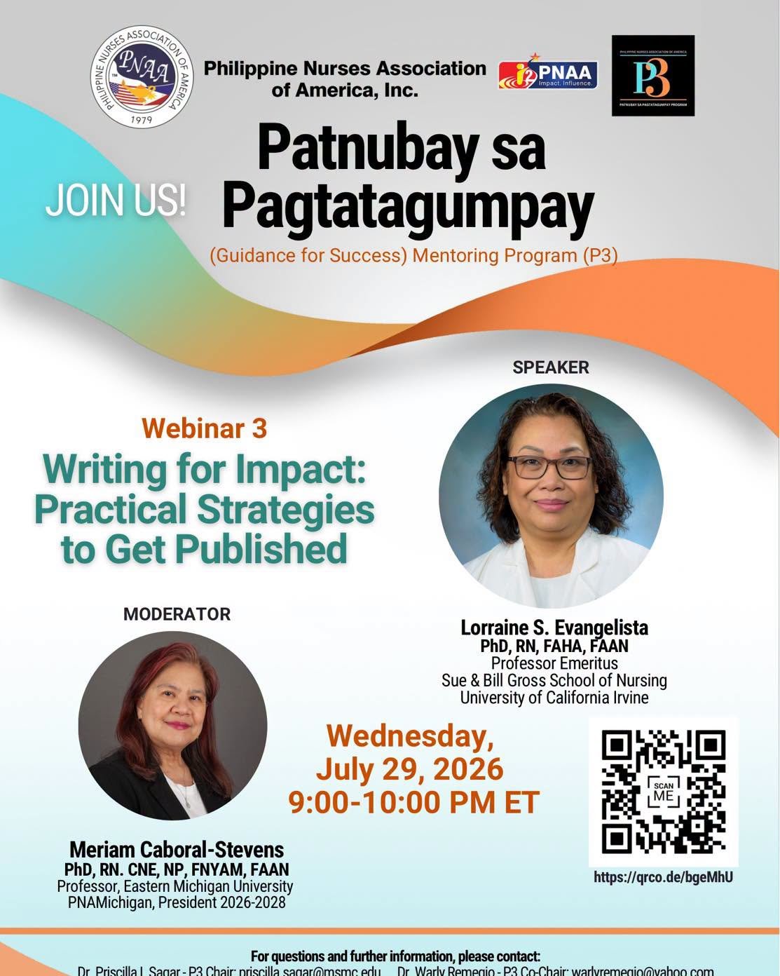 PNAA’s P3 Mentoring Program Webinar 7/29/2026