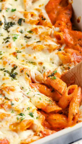 Alfredo Tomato Sauce Penne Pasta