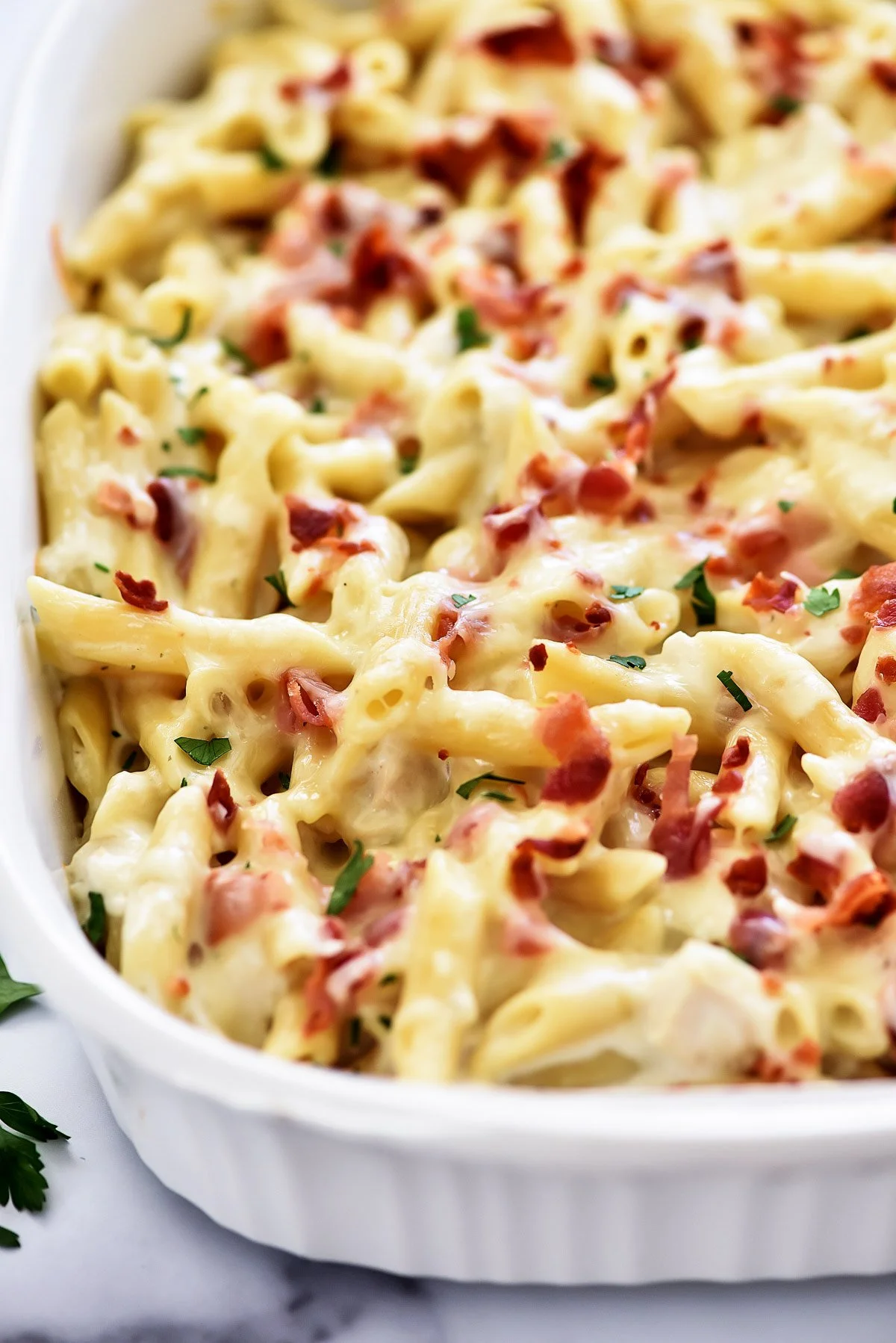 Chicken Bacon Ranch Pasta
