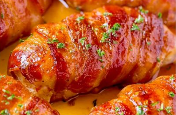 Bacon Wrapped Chicken Tenders