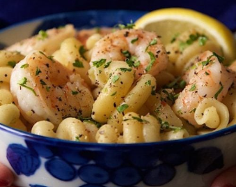 Shrimp Scampi Cavatappi