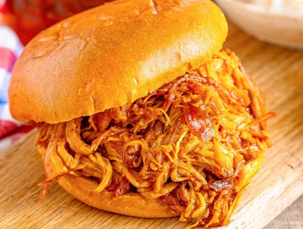 Crockpot BBQ Shredded Chicken