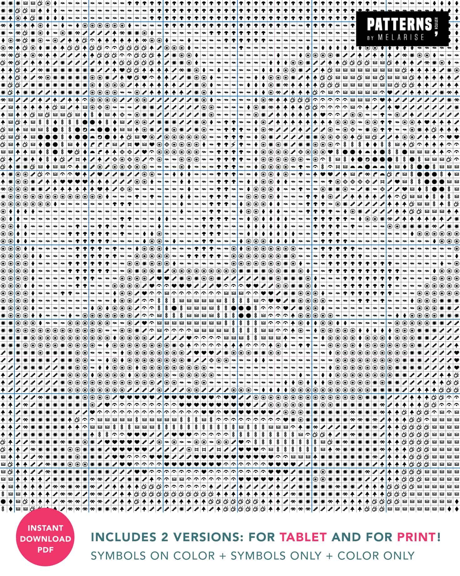 Cross Stitch image of Cassie Howard from Euphoria TV Show symbols