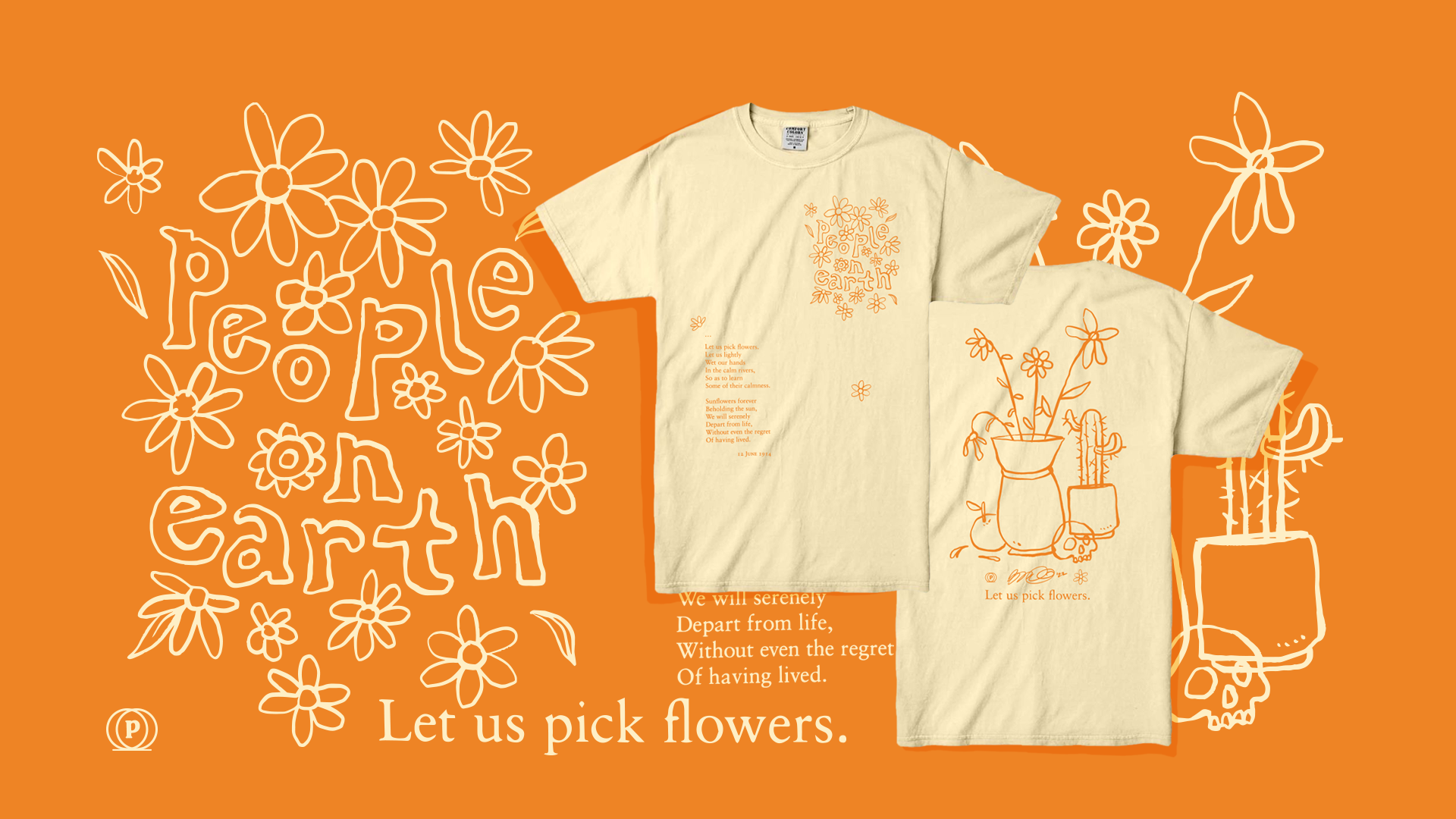 Let us pick flowers.