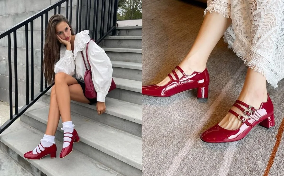 Cómo Combinar Zapatos Estilo Mary Jane Zapatos Flats Mujer Mary