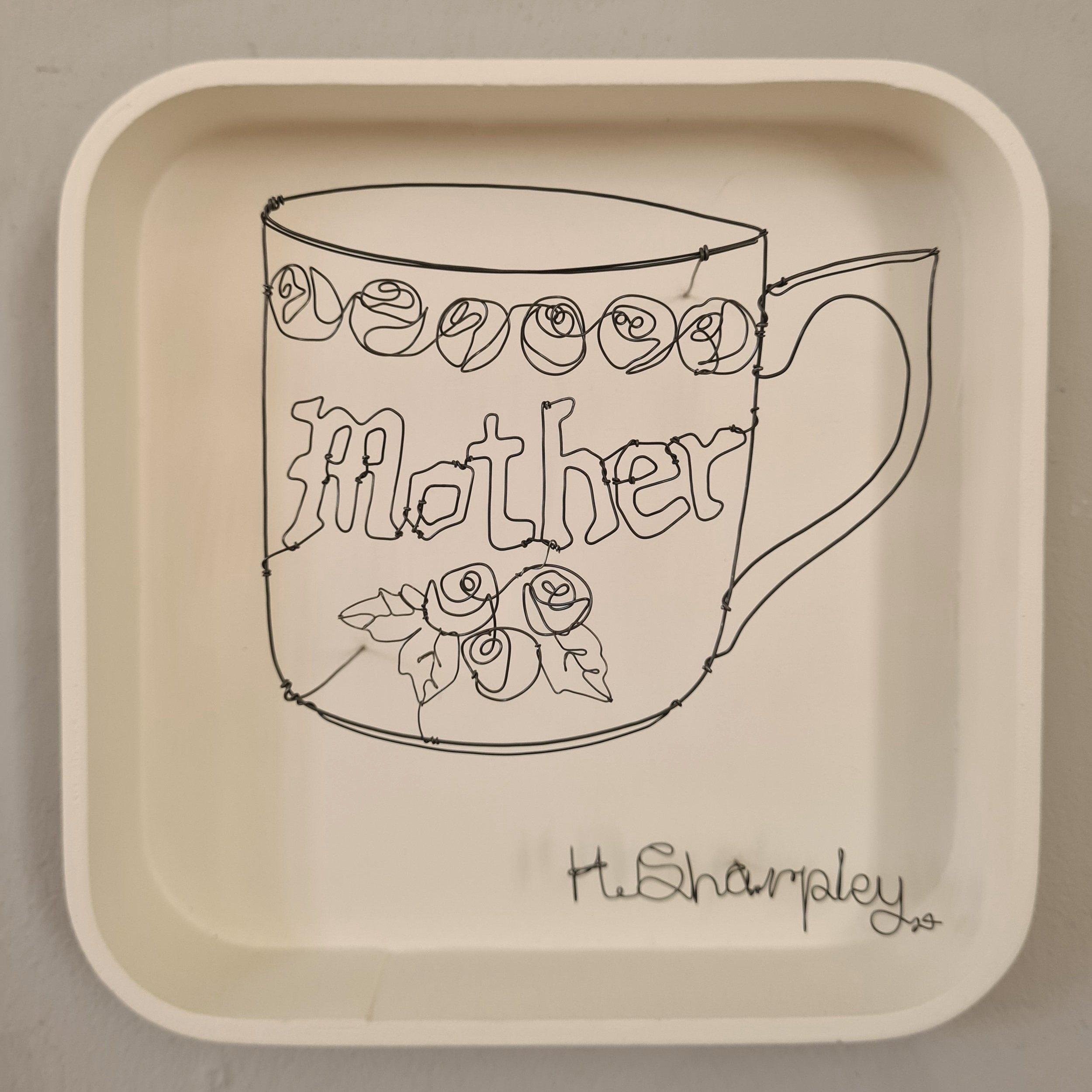 Mother cup. Tray