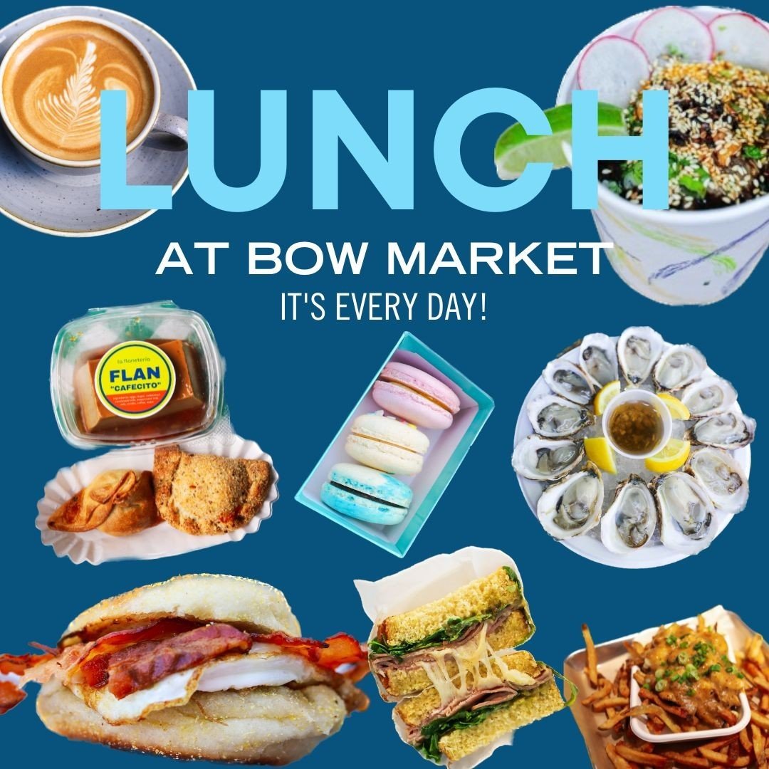 LUNCH 👏 AT 👏 BOW 👏⁠
⁠
It's every day. Variety of options for whatever mood you are in 😋