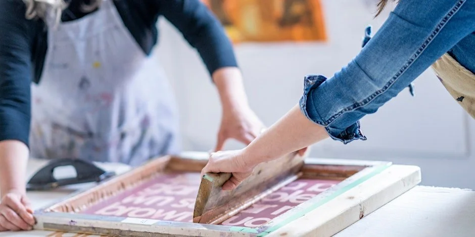 Dark Mode Weekly DIY Screen Print Night  