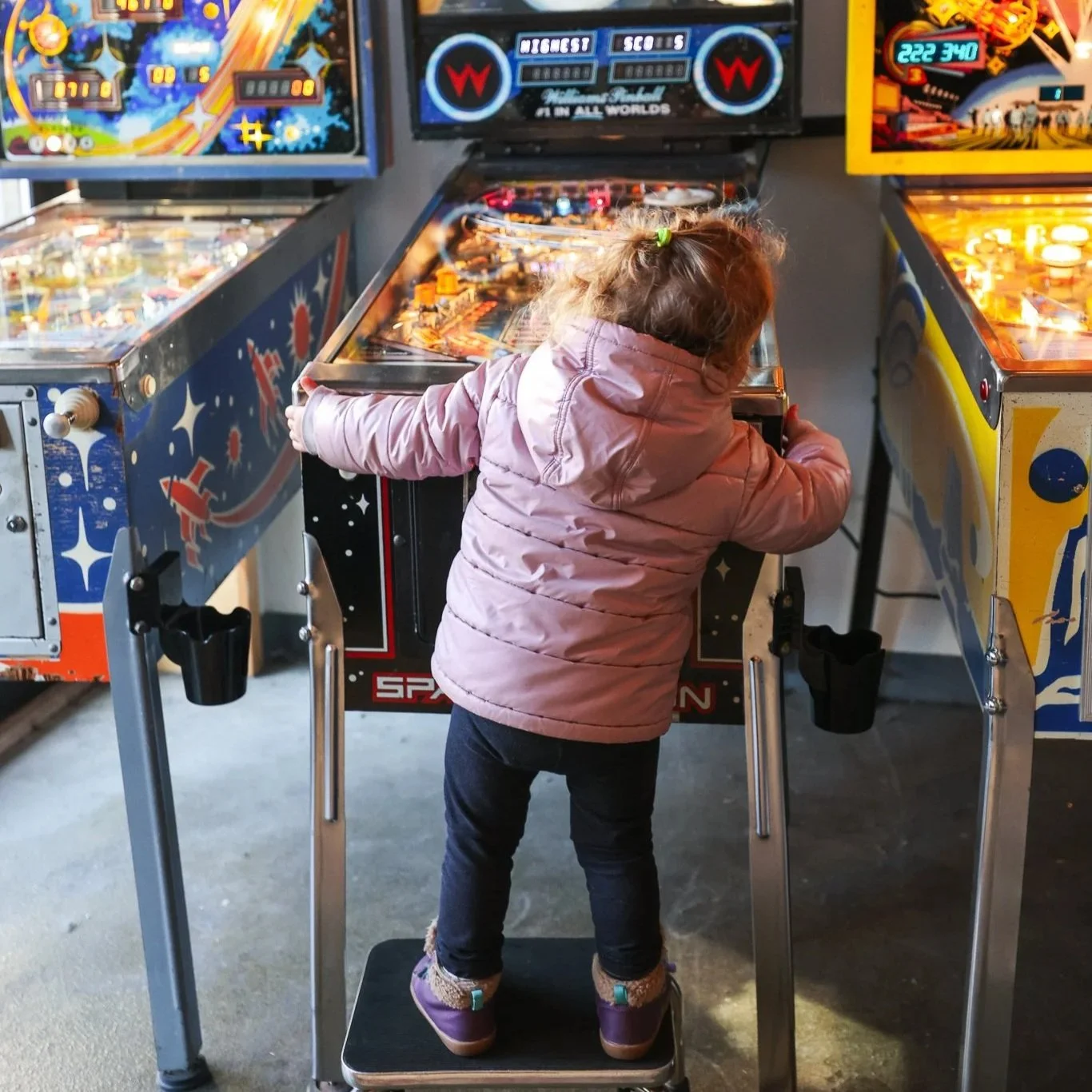 Bring the kiddos for family Pinball 