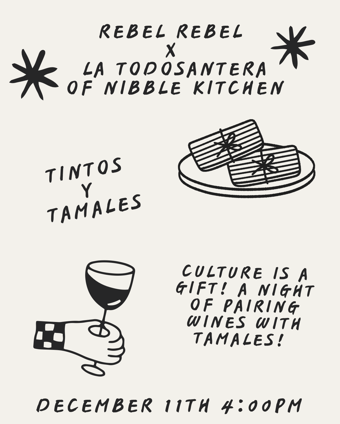 Tintos y Tamales