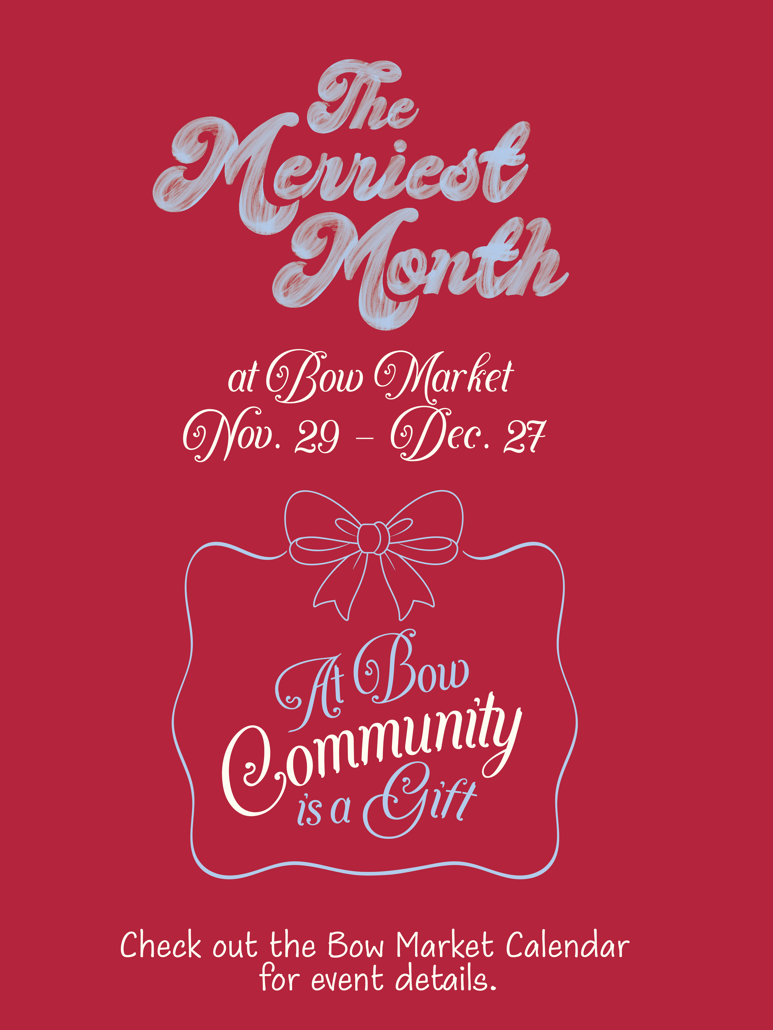 The Merriest Month: Community is a Gift 🎁✨