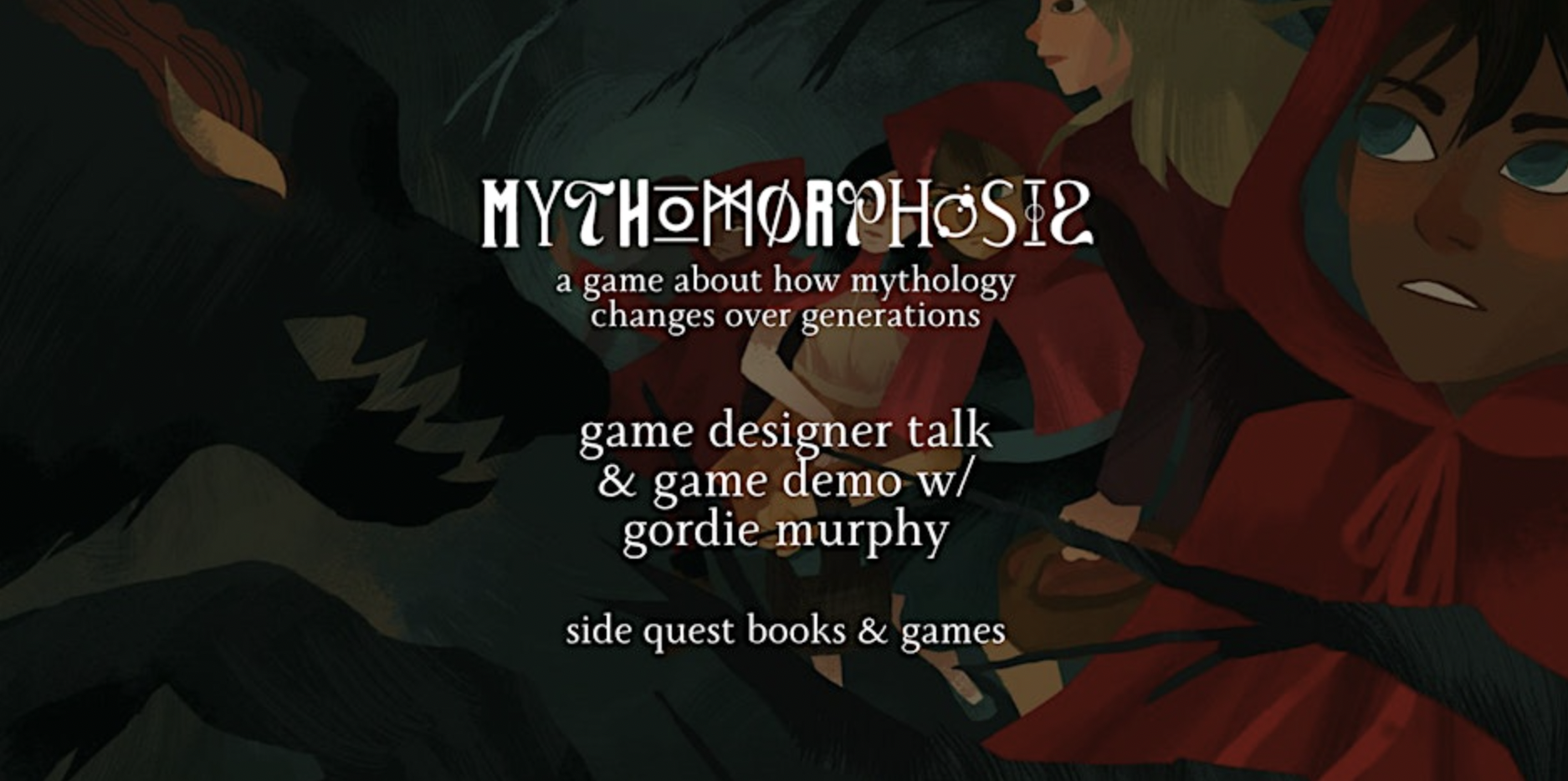 Mythomorphosis Game Launch x Side Quest Books &amp; Games 