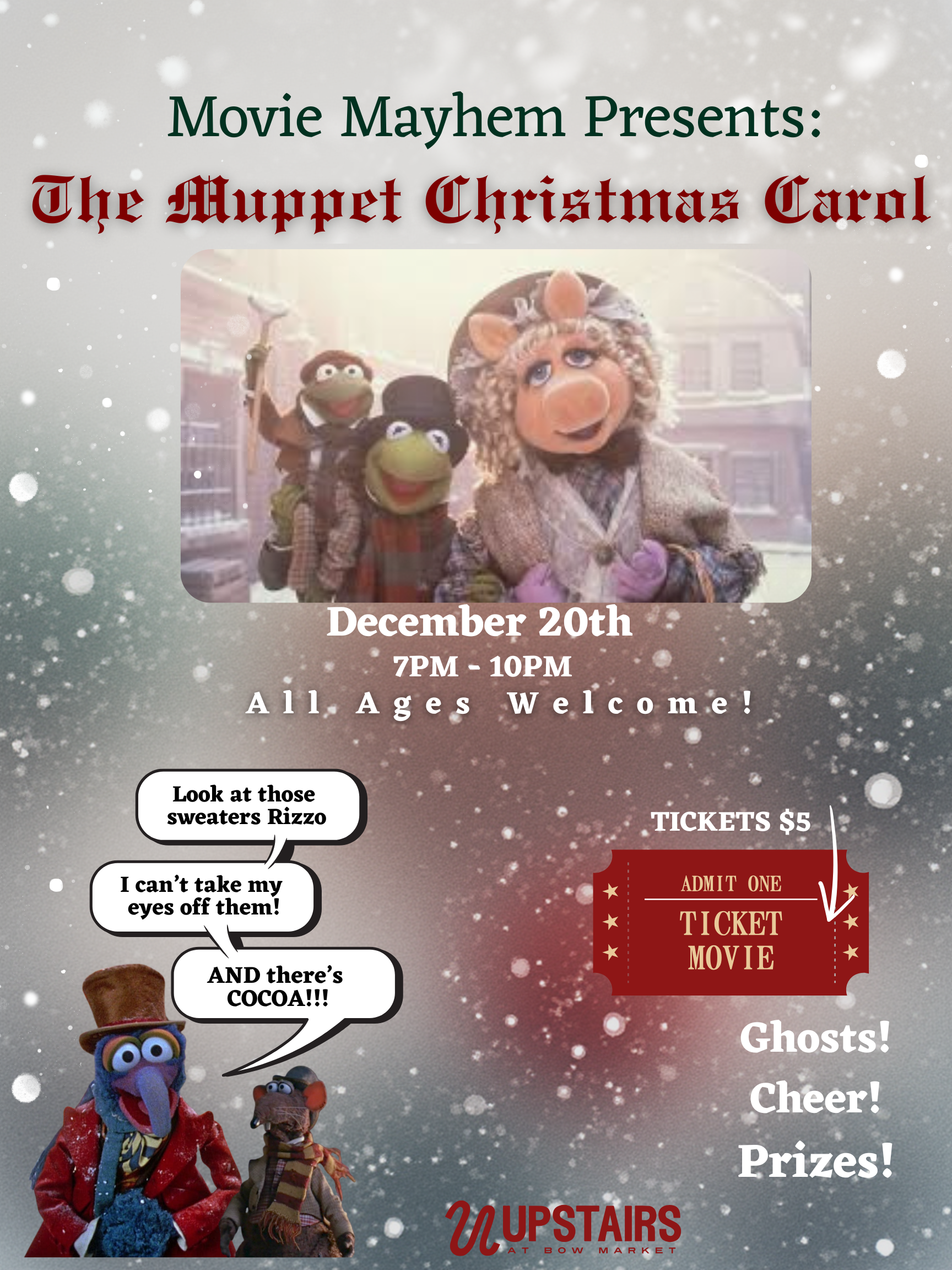 Holiday Movie Night: The Muppet Christmas Carol
