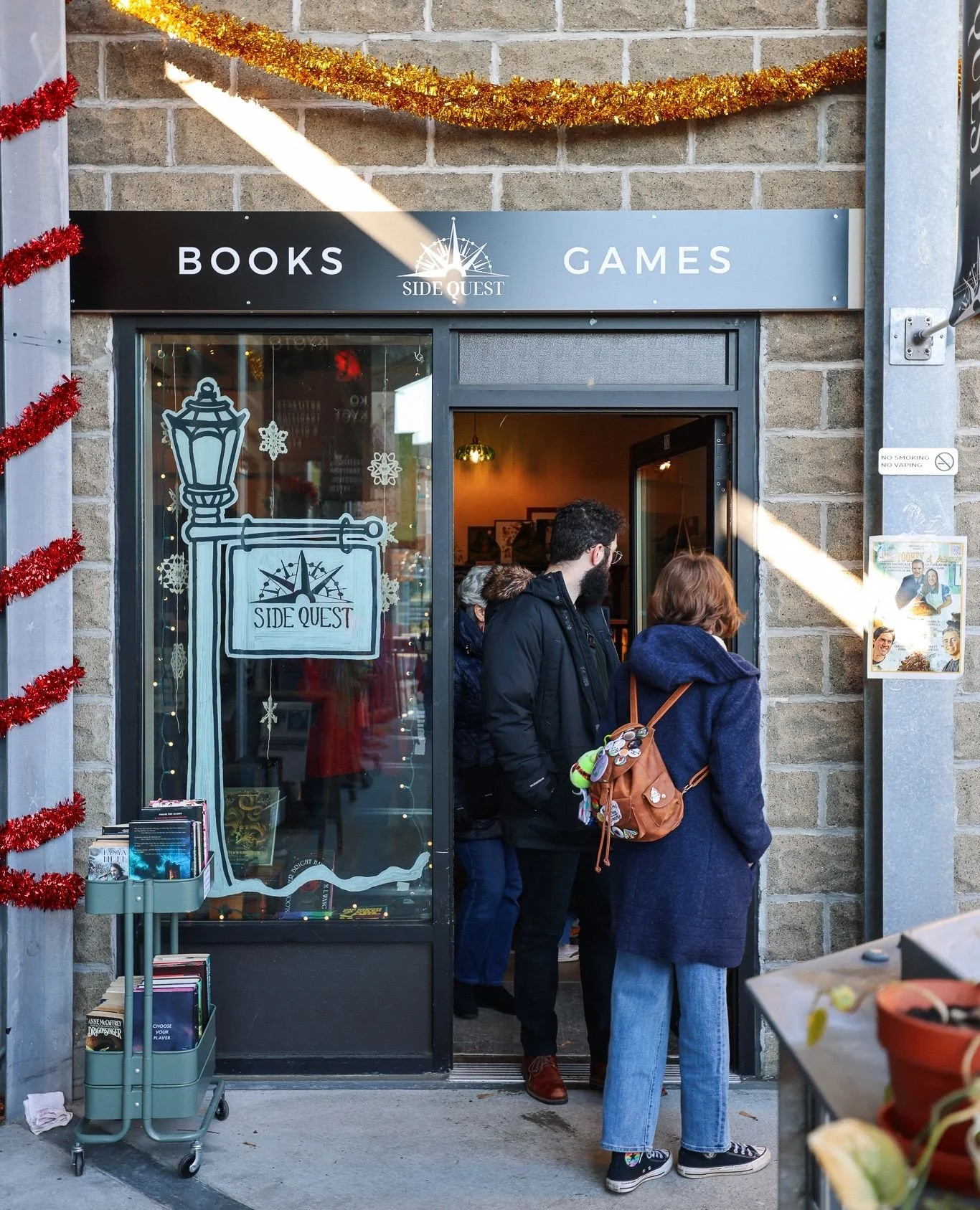 TODAY we kick off the holiday season at Bow Market with Small Business Saturday &amp; Maker Market 🎁 ✨⁠
⁠
Celebrate community, support your favorite local shops, and discover new makers popping up all over the market. Don&rsquo;t forget to play our 