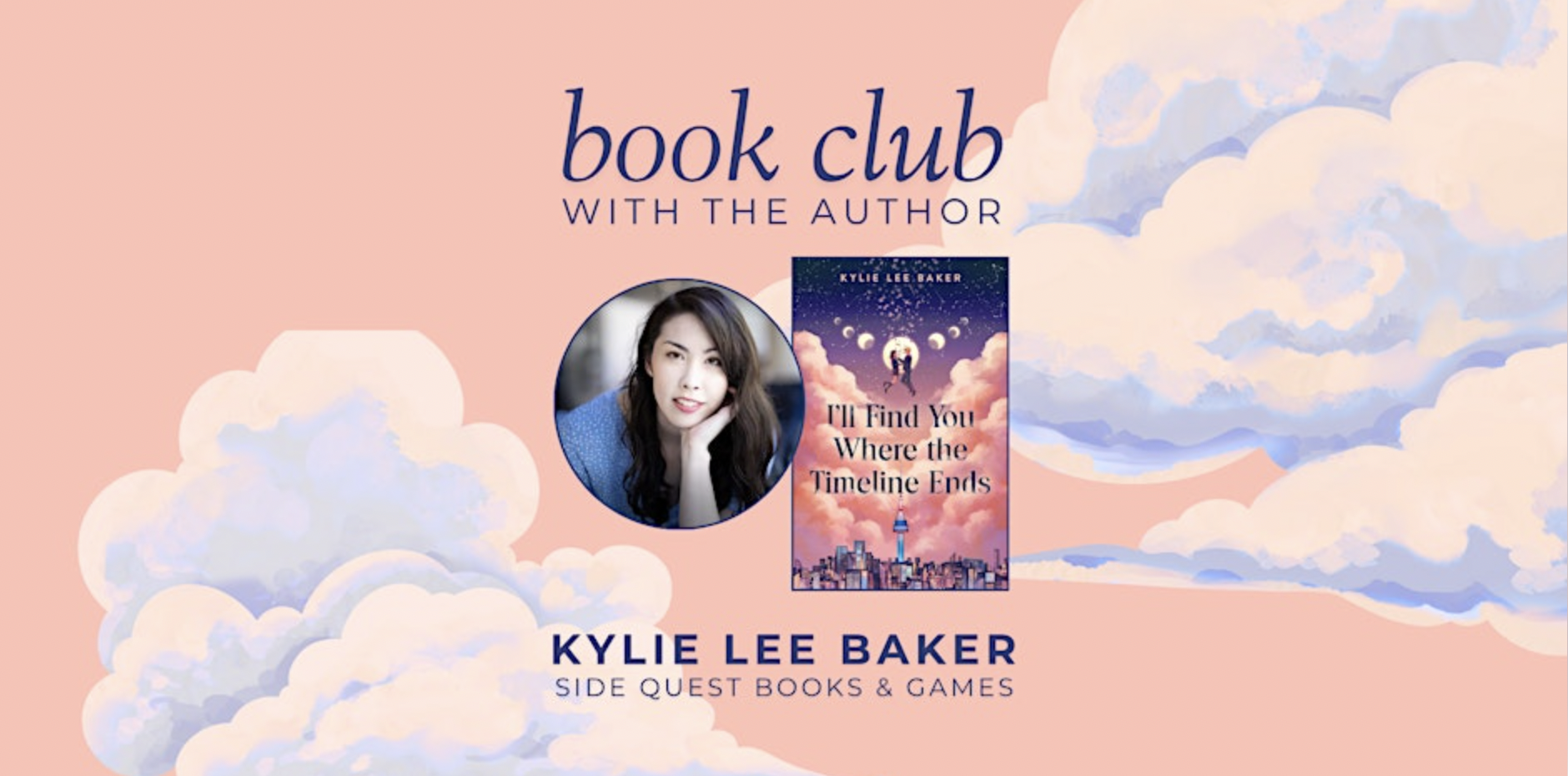 "I'll Find You Where the Timeline Ends" Book Club x Side Quest Books &amp; Games 