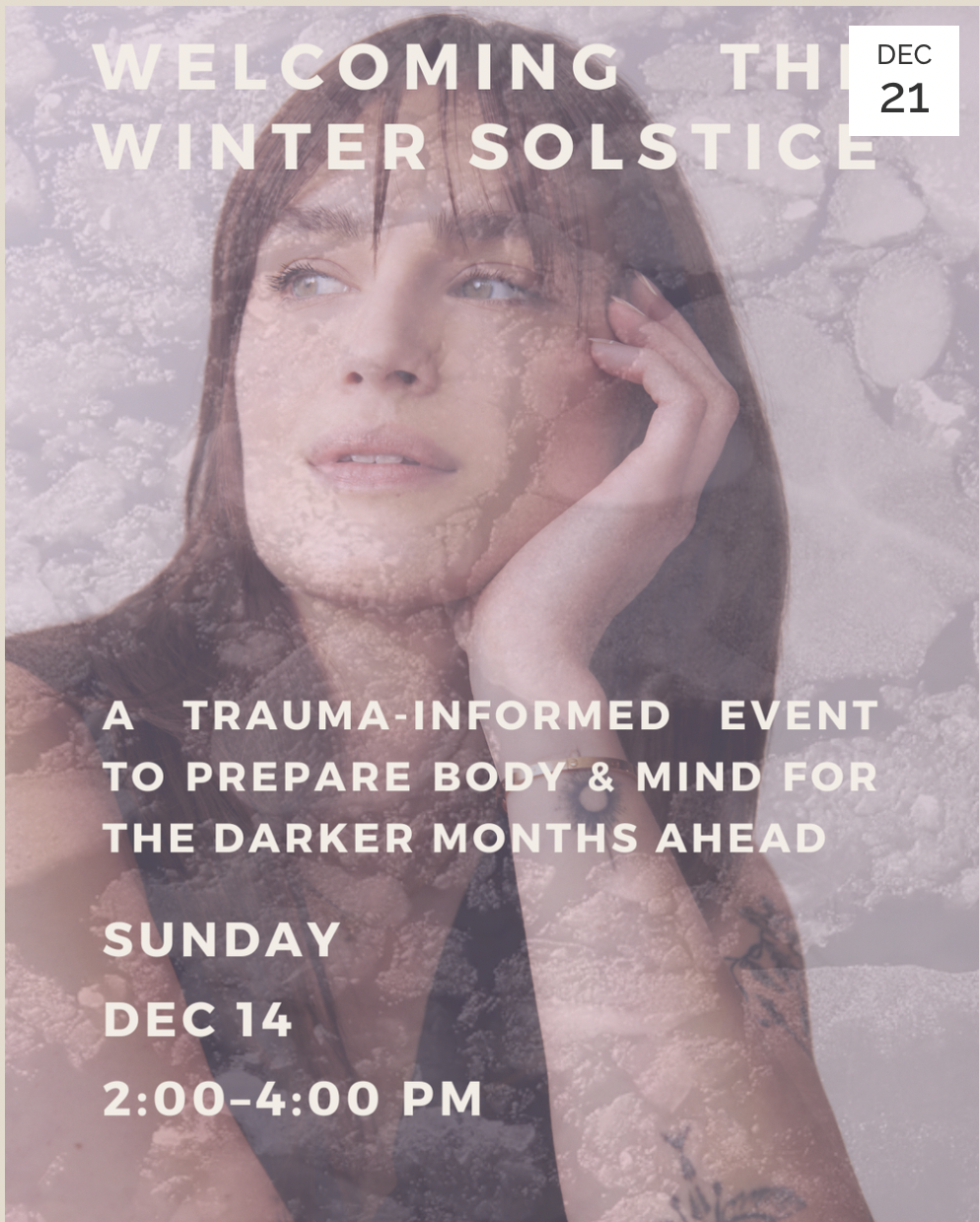 Welcoming the Winter Solstice x Soft Space Wellness