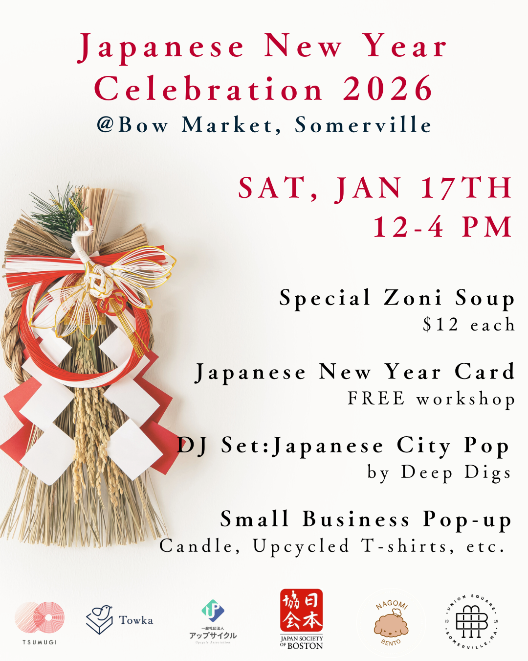 Japanese New Year Celebration 2026 at Bow Market