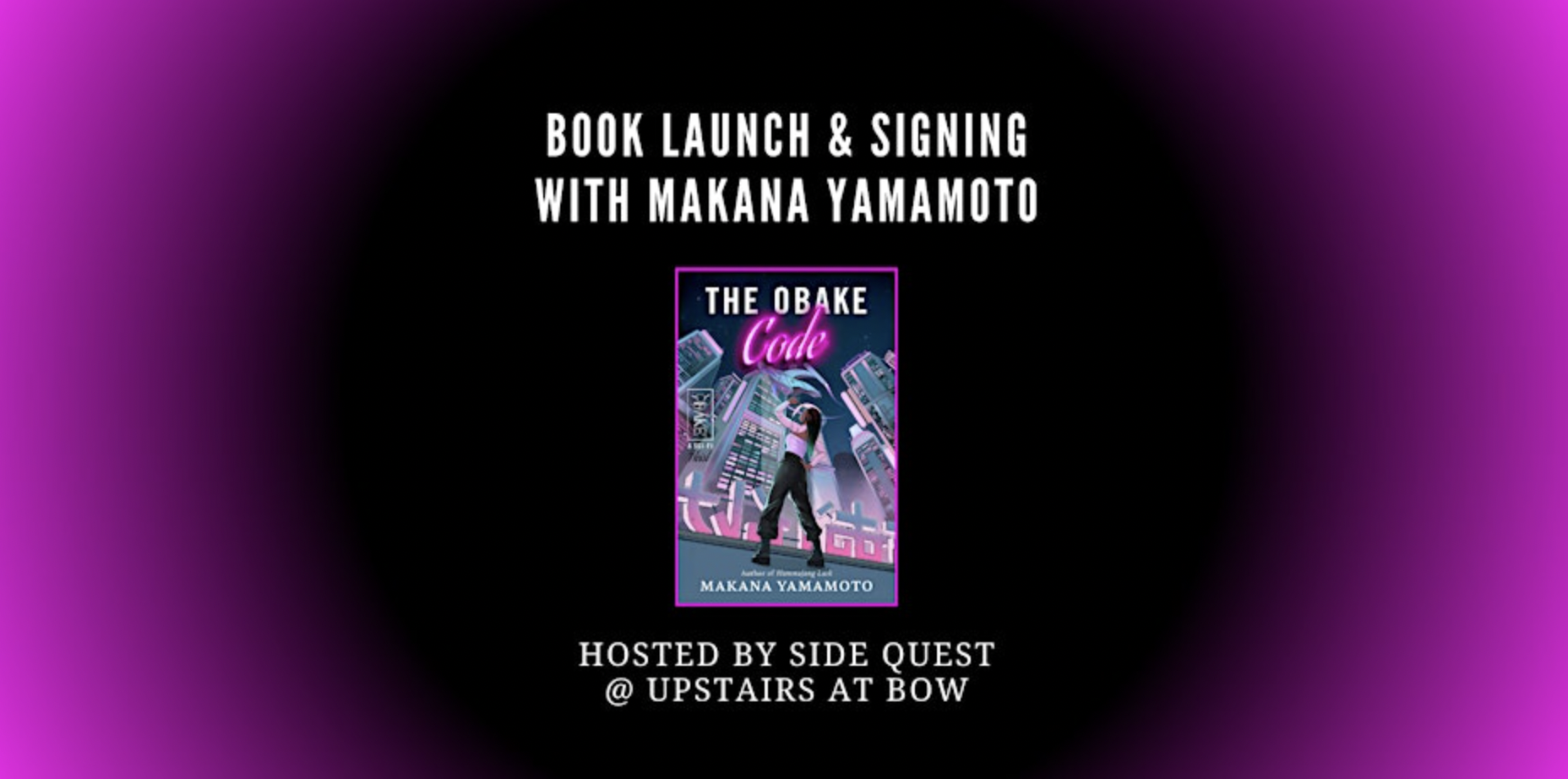 "The Obake Code" Book Launch & Signing