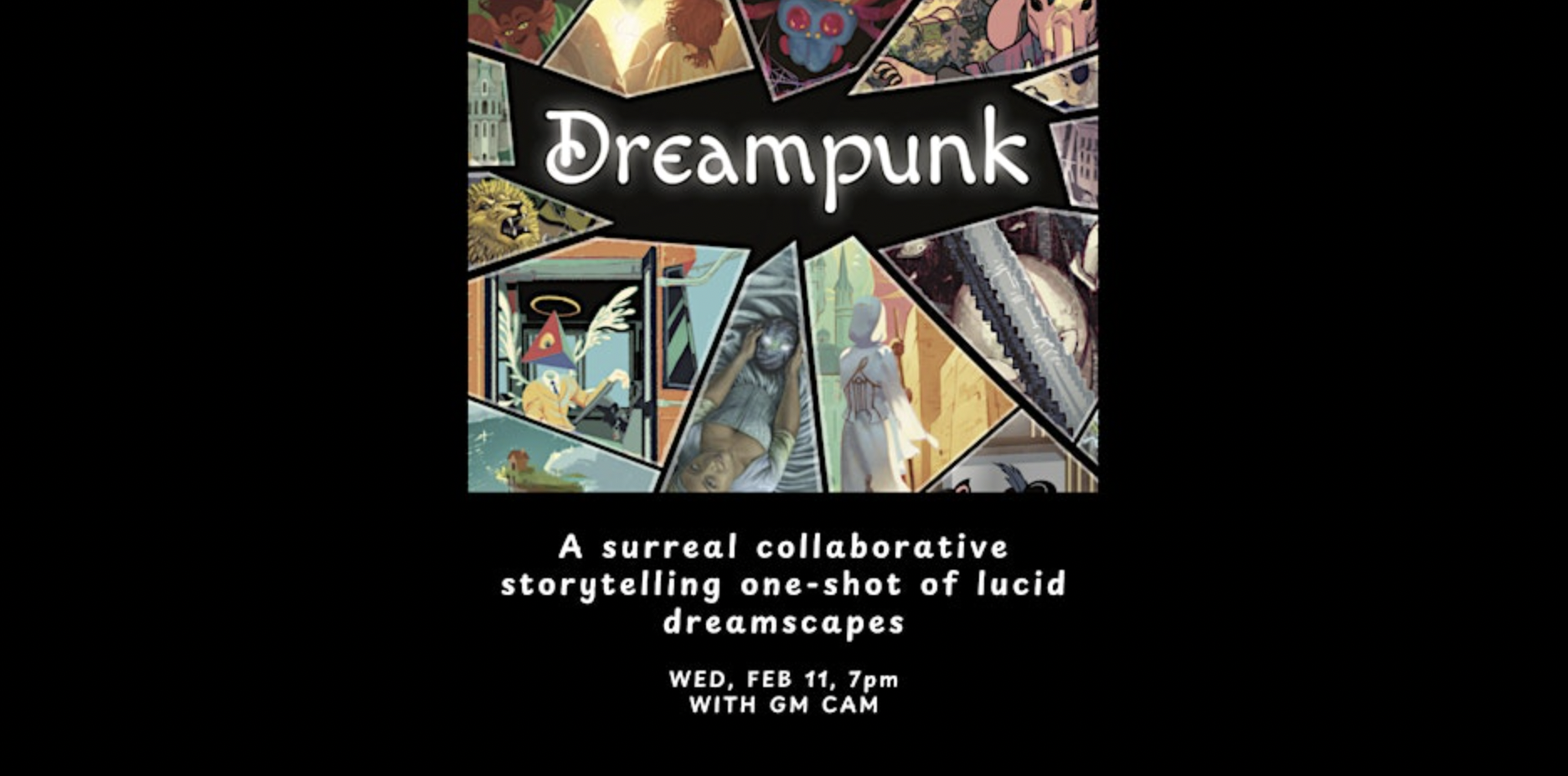 "Dreampunk " RPG Game Night x Side Quest Books & Games