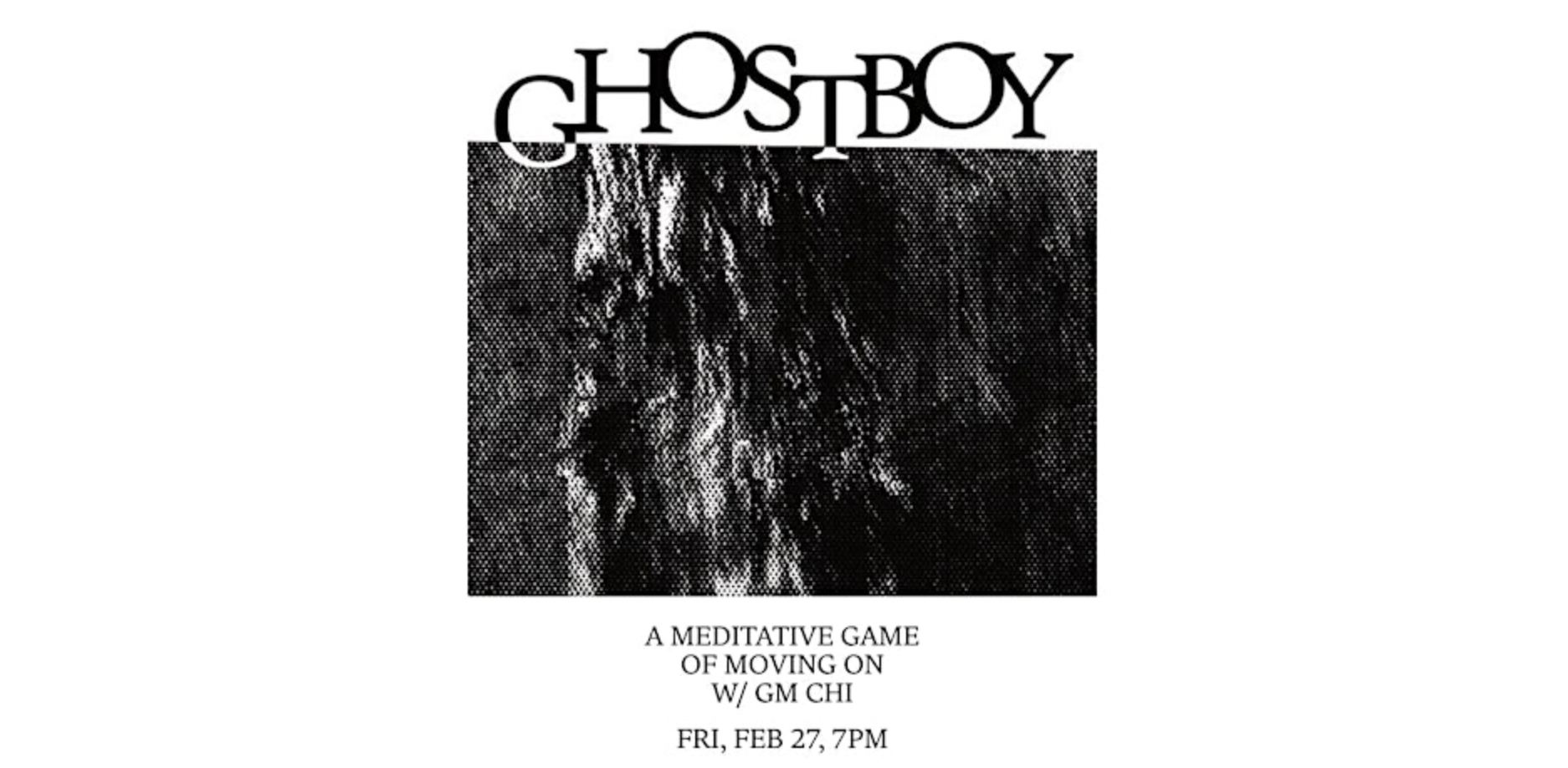 "Ghostboy" RPG Game Night x Side Quest Books & Games