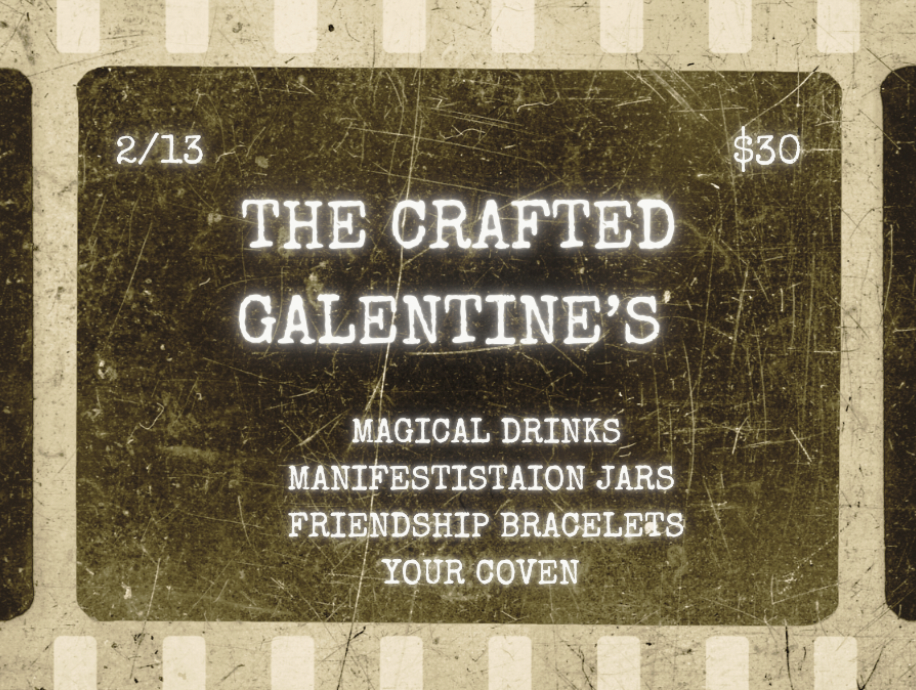 The Crafted Galentine's x Upstairs at Bow 