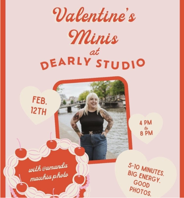 Valentine’s Portrait Day x Dearly Studios