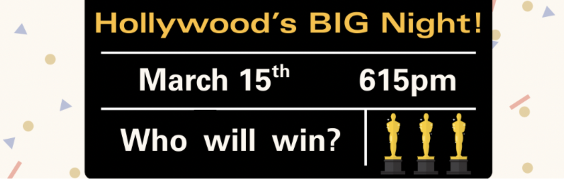 Hollywood's Big Night x Upstairs at Bow