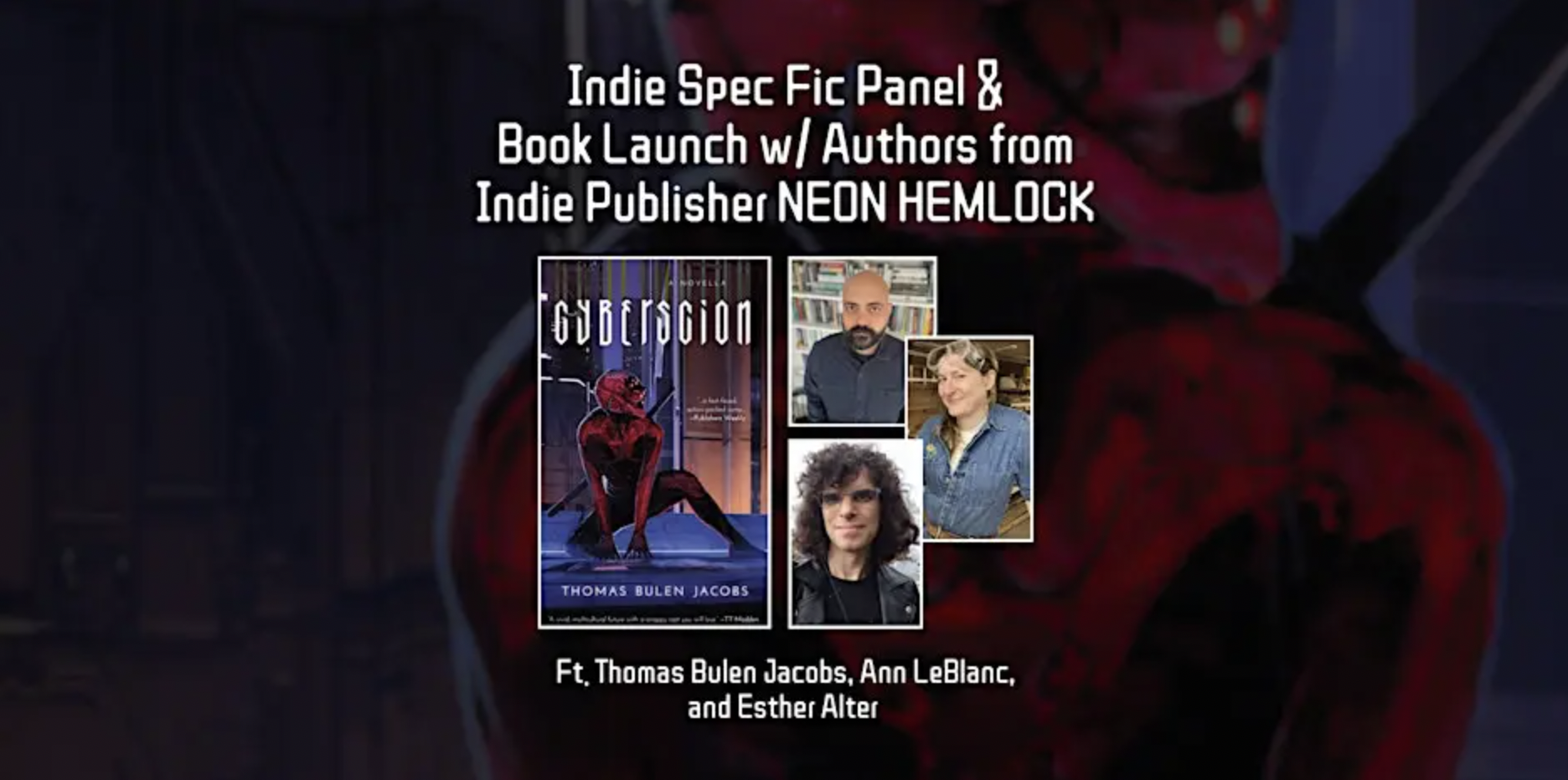 Indie Spec Fic Panel &amp; Book Launch x Side Quest Books &amp; Games