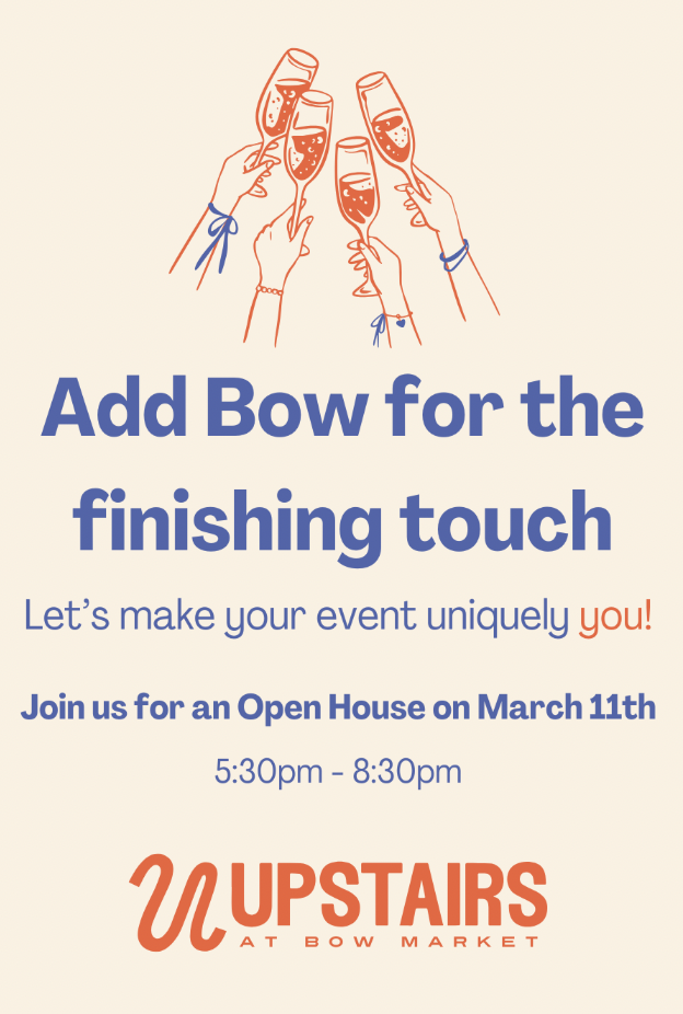 Upstairs at Bow Open House 