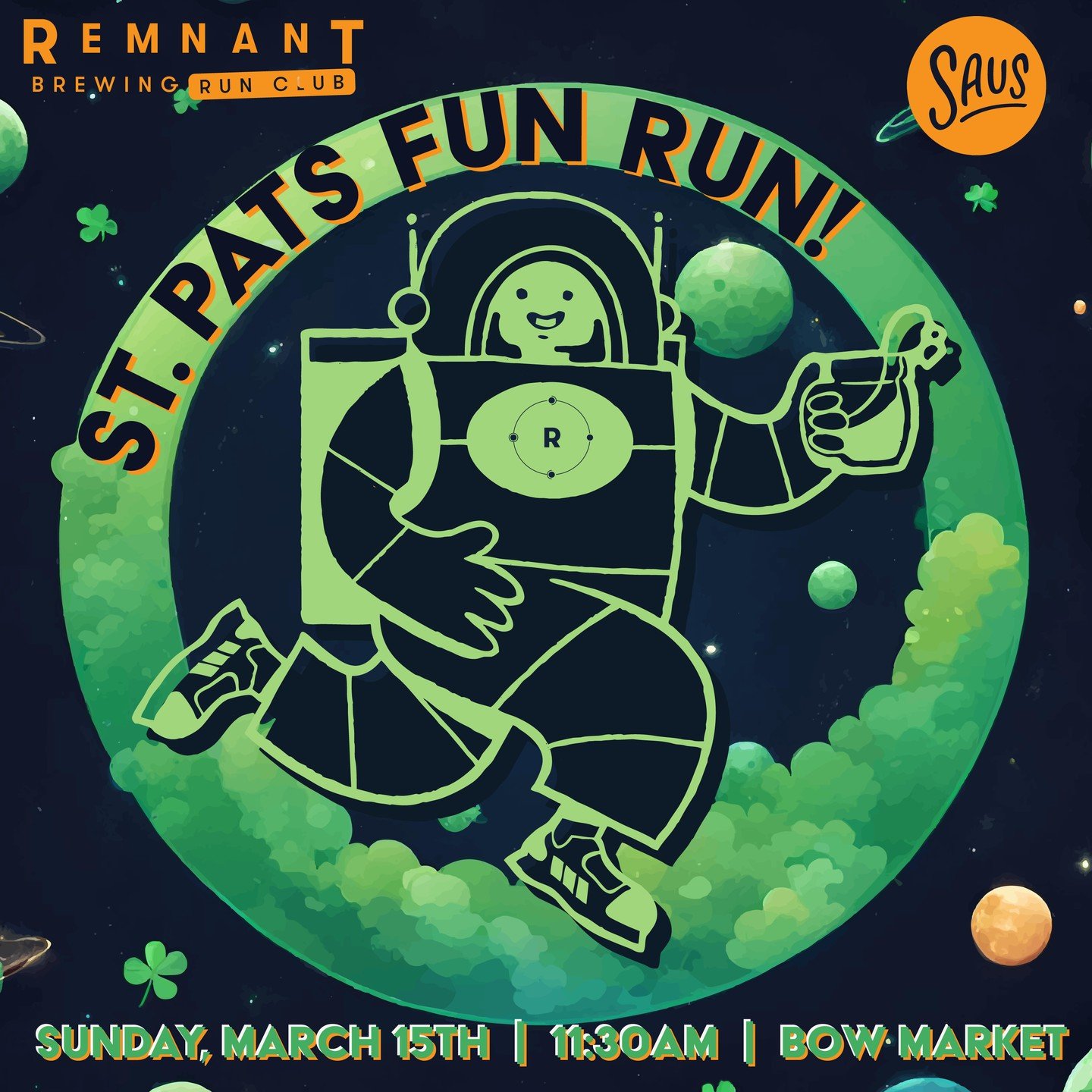 St Pats Fun Run x Remnant Brewing &amp; Saus 