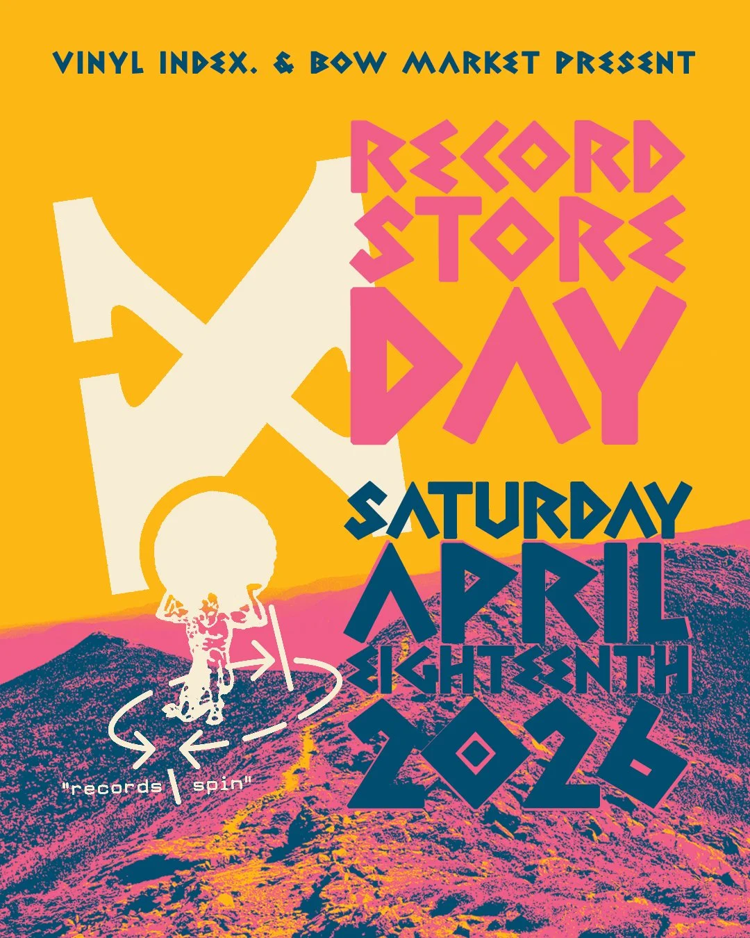Vinyl Index presents Record Store Day 2026 @ Bow Market